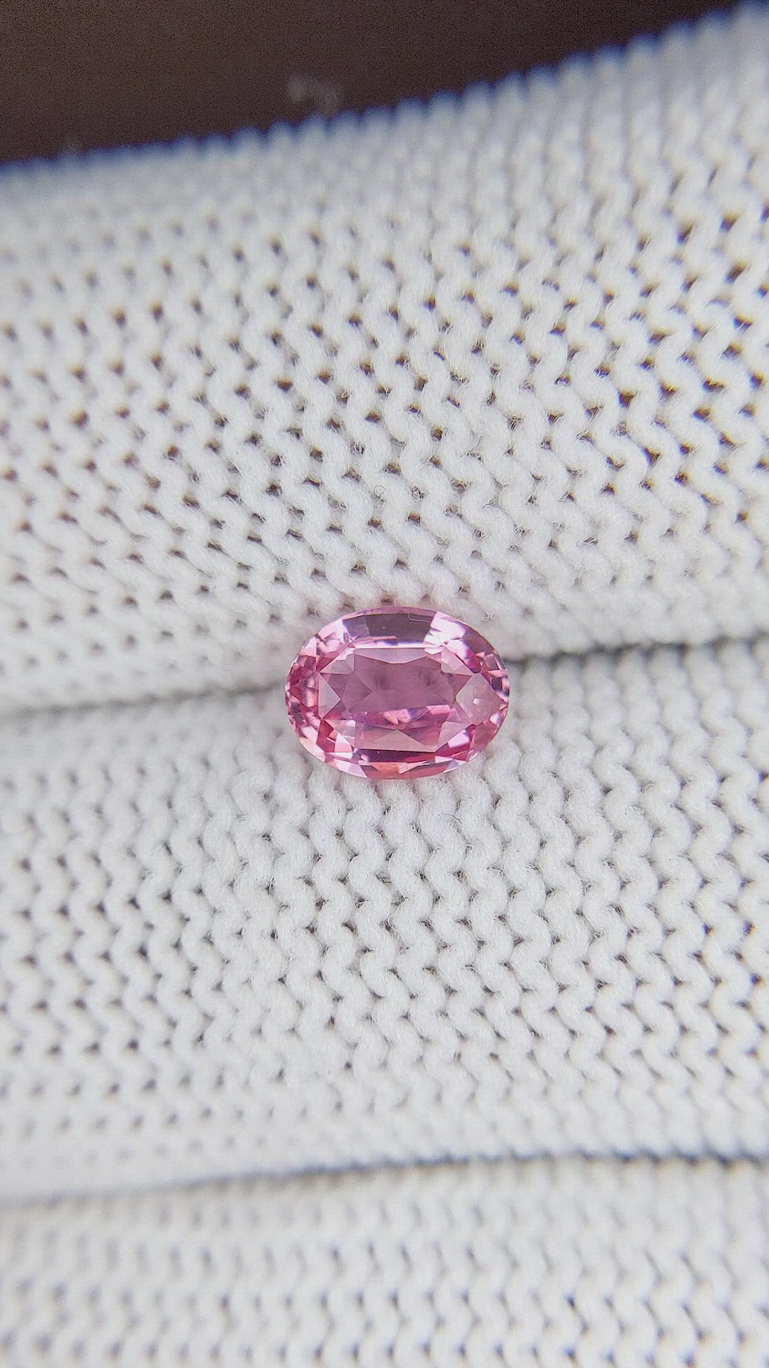 1.07 Ct. Padparadscha Sapphire from Madagascar Size Video