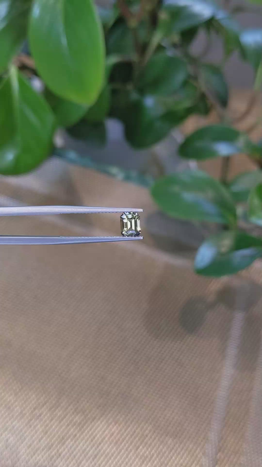 1.34 Ct. Bi Color Sapphire from Madagascar Size Video