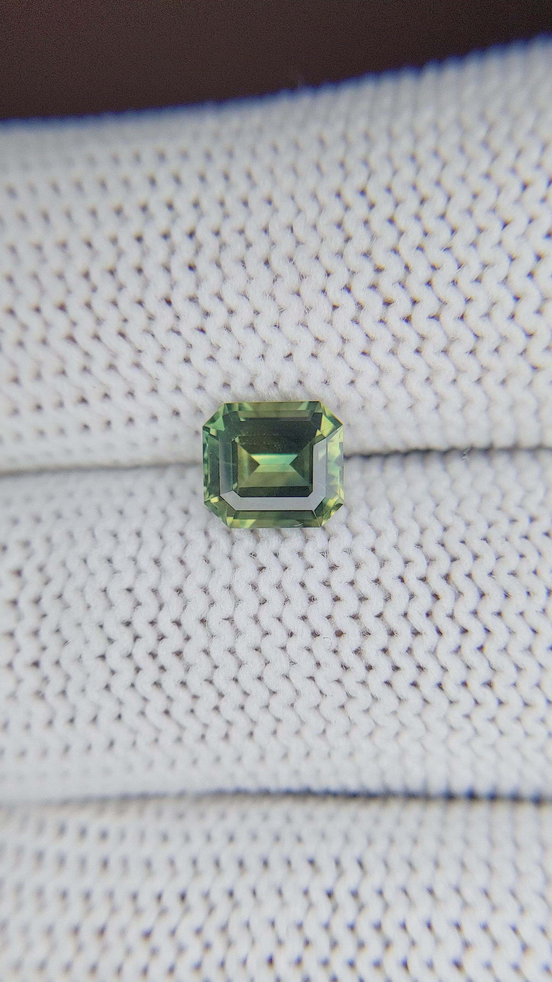1.61 Ct. Bi Color Sapphire from Madagascar Size Video