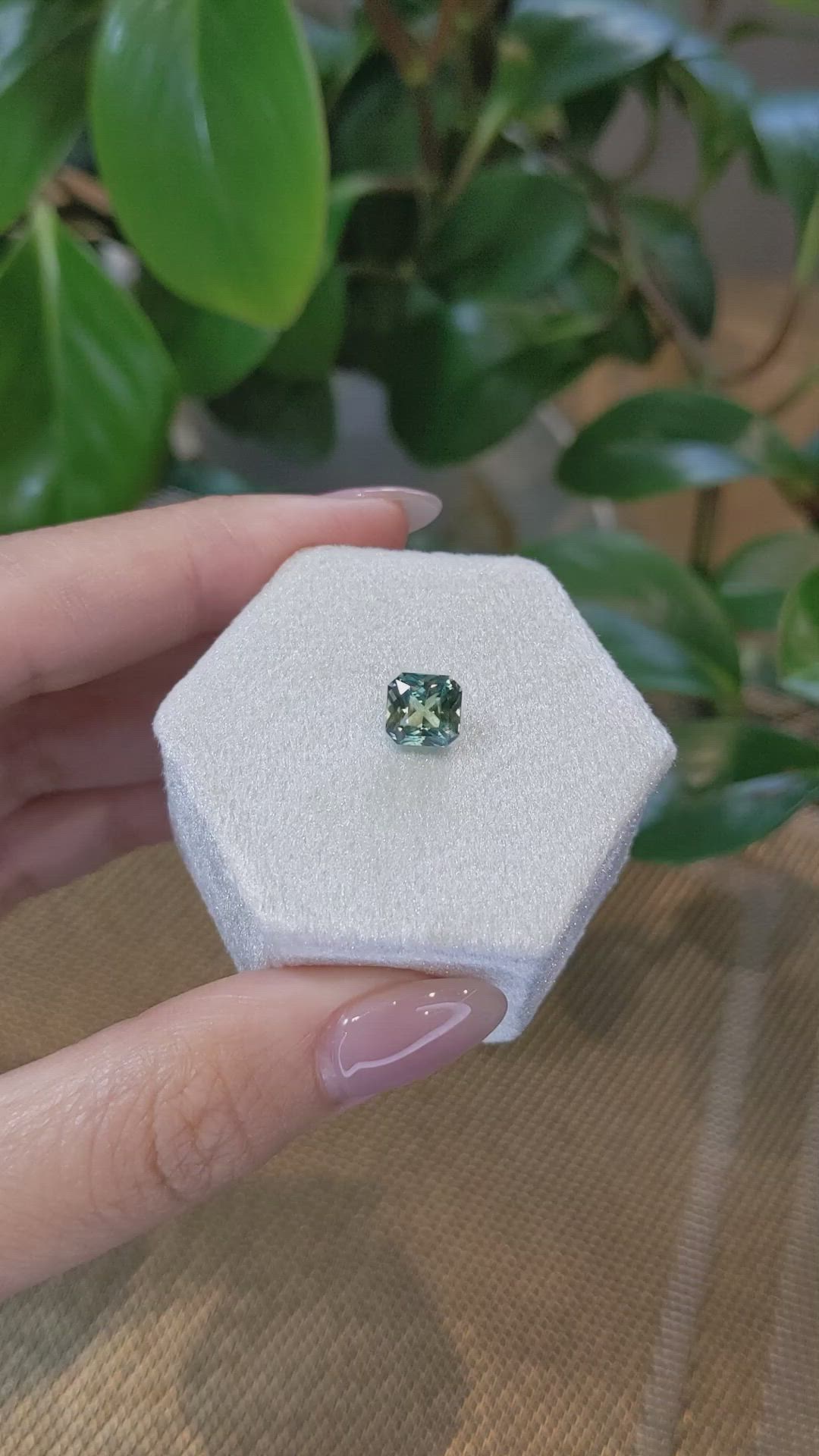 2.31 Ct. Bi Color / Parti Sapphire from Madagascar Size Video