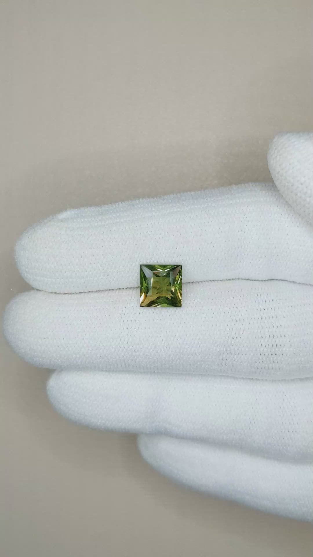 2.04 Ct. Bi Color / Parti Sapphire from Madagascar Size Video