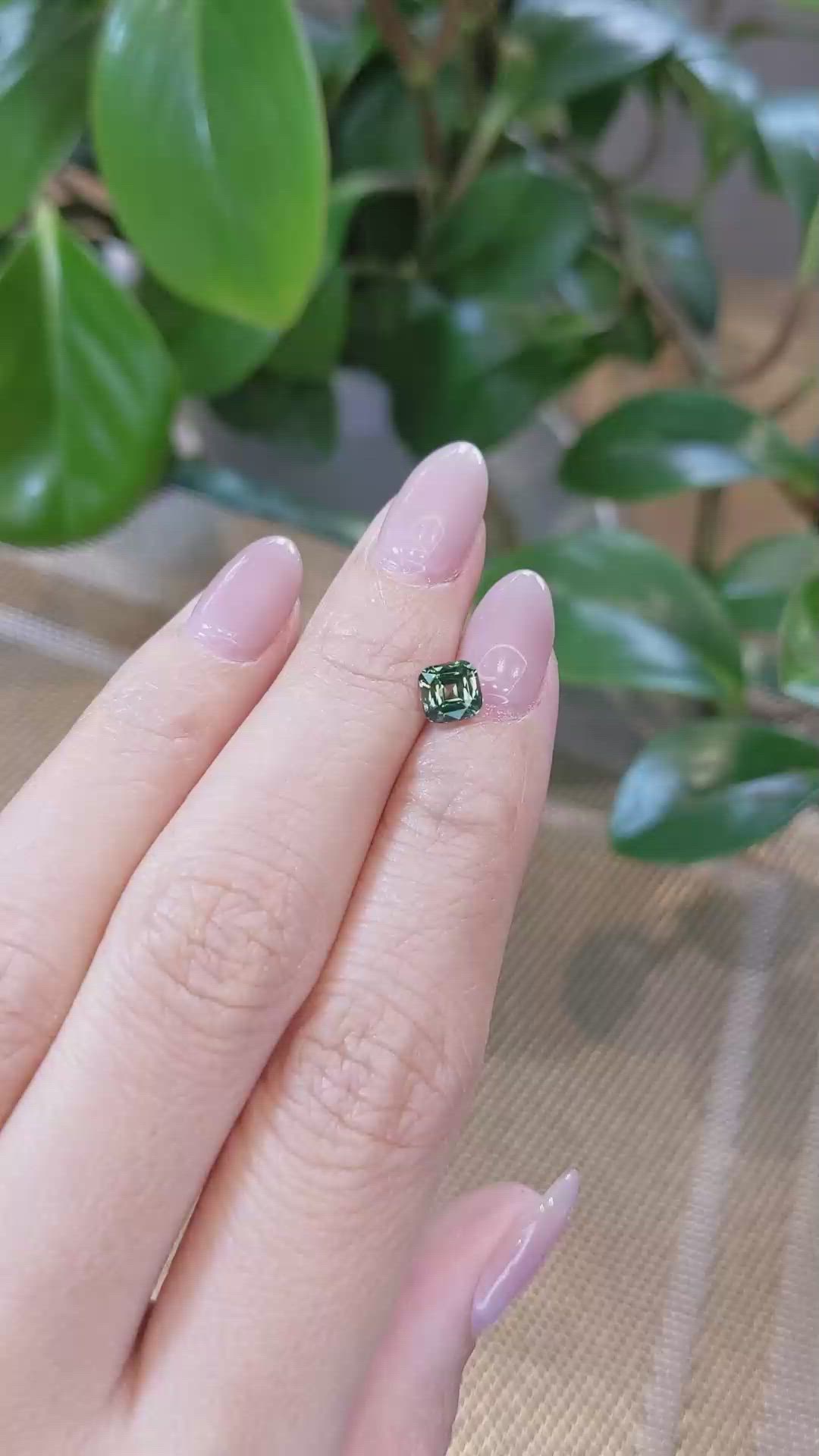 1.09 Ct. Bi Color Sapphire from Madagascar Size Video