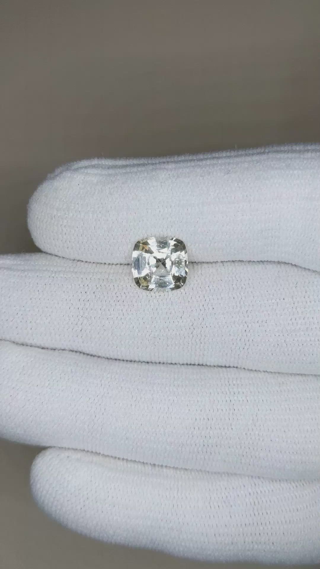 3.26 Ct. Yellow Sapphire from Ceylon (Sri Lanka) Size Video