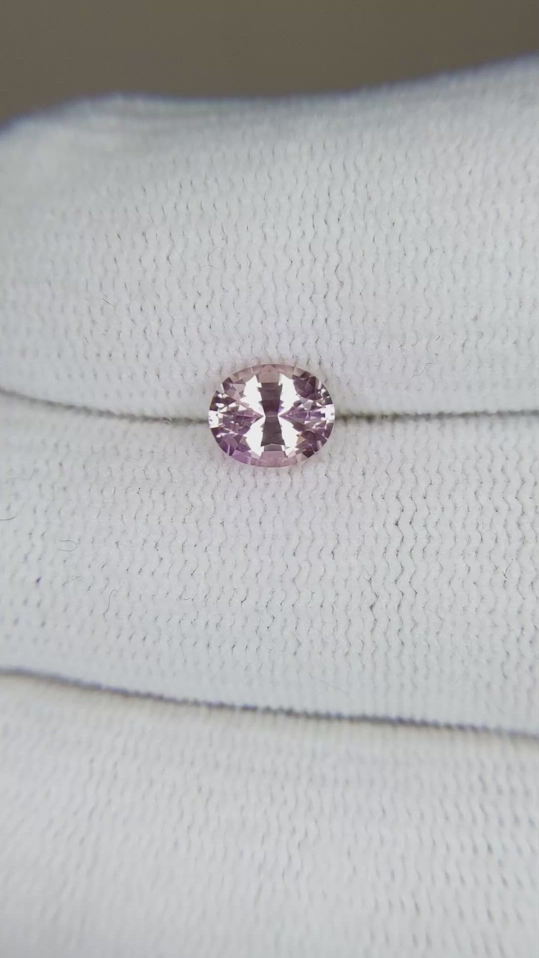 1.16 Ct. Pink Sapphire from Ceylon (Sri Lanka) Size Video