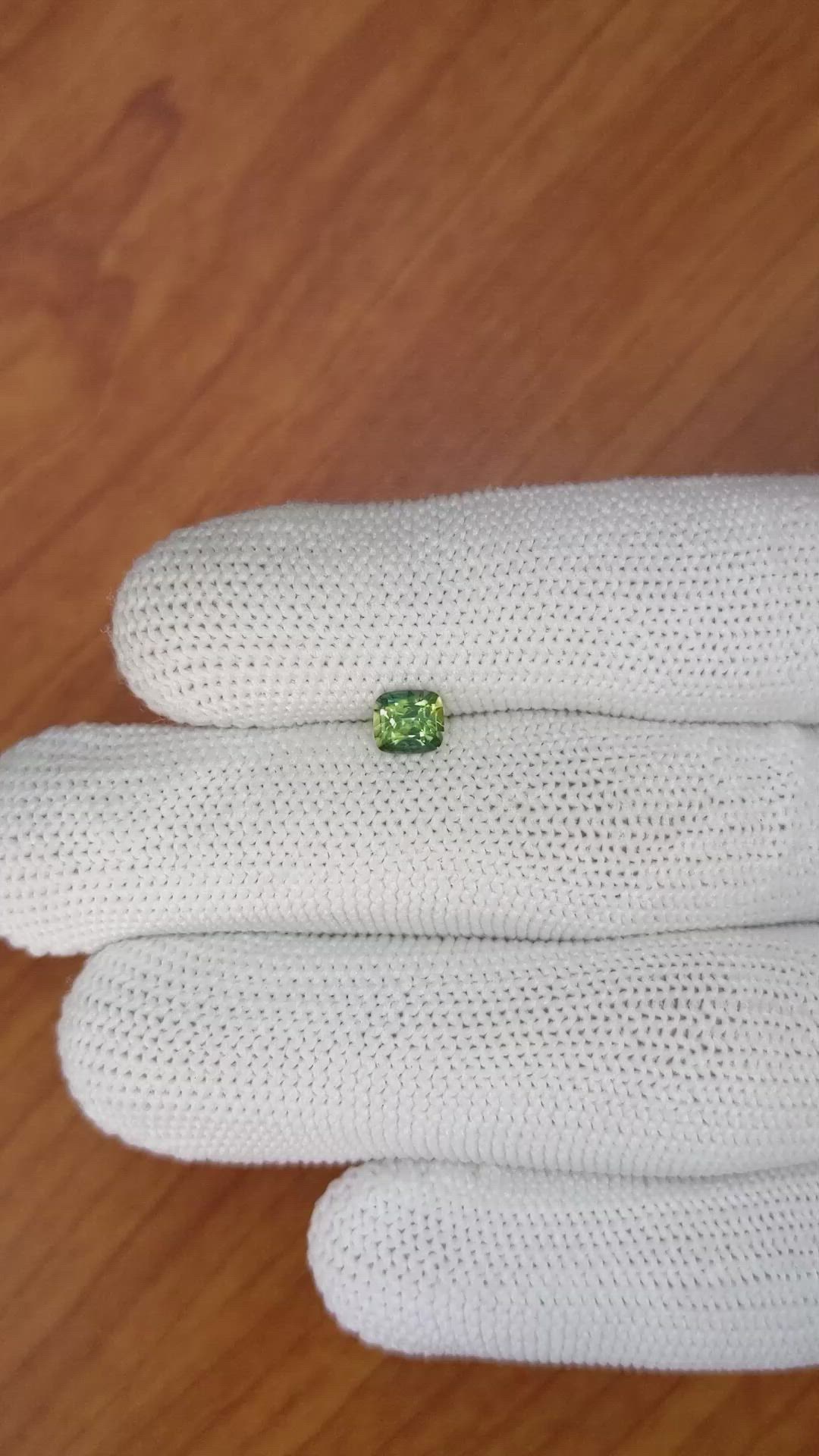 0.62 Ct. Bi Color Sapphire from Madagascar Size Video