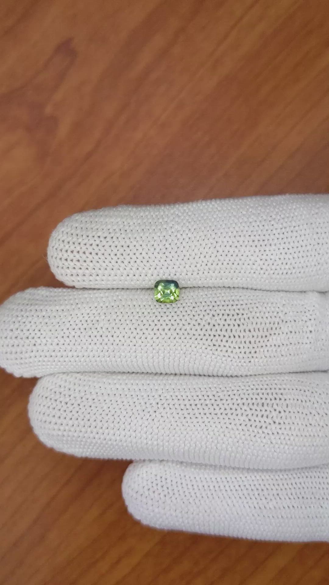 0.53 Ct. Bi Color Sapphire from Madagascar Size Video