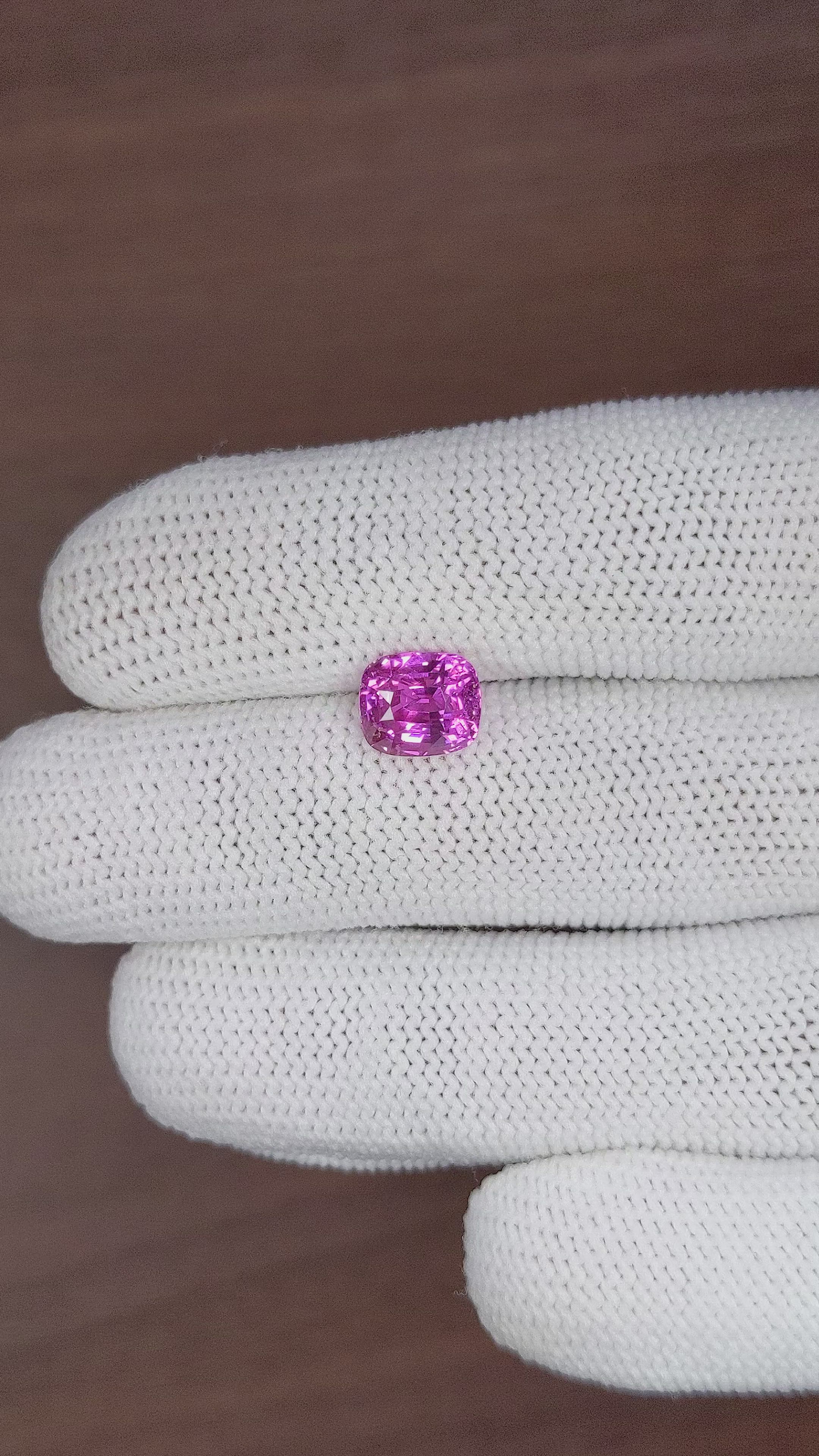 3.01 Ct. Purplish Pink Sapphire from Madagascar Size Video