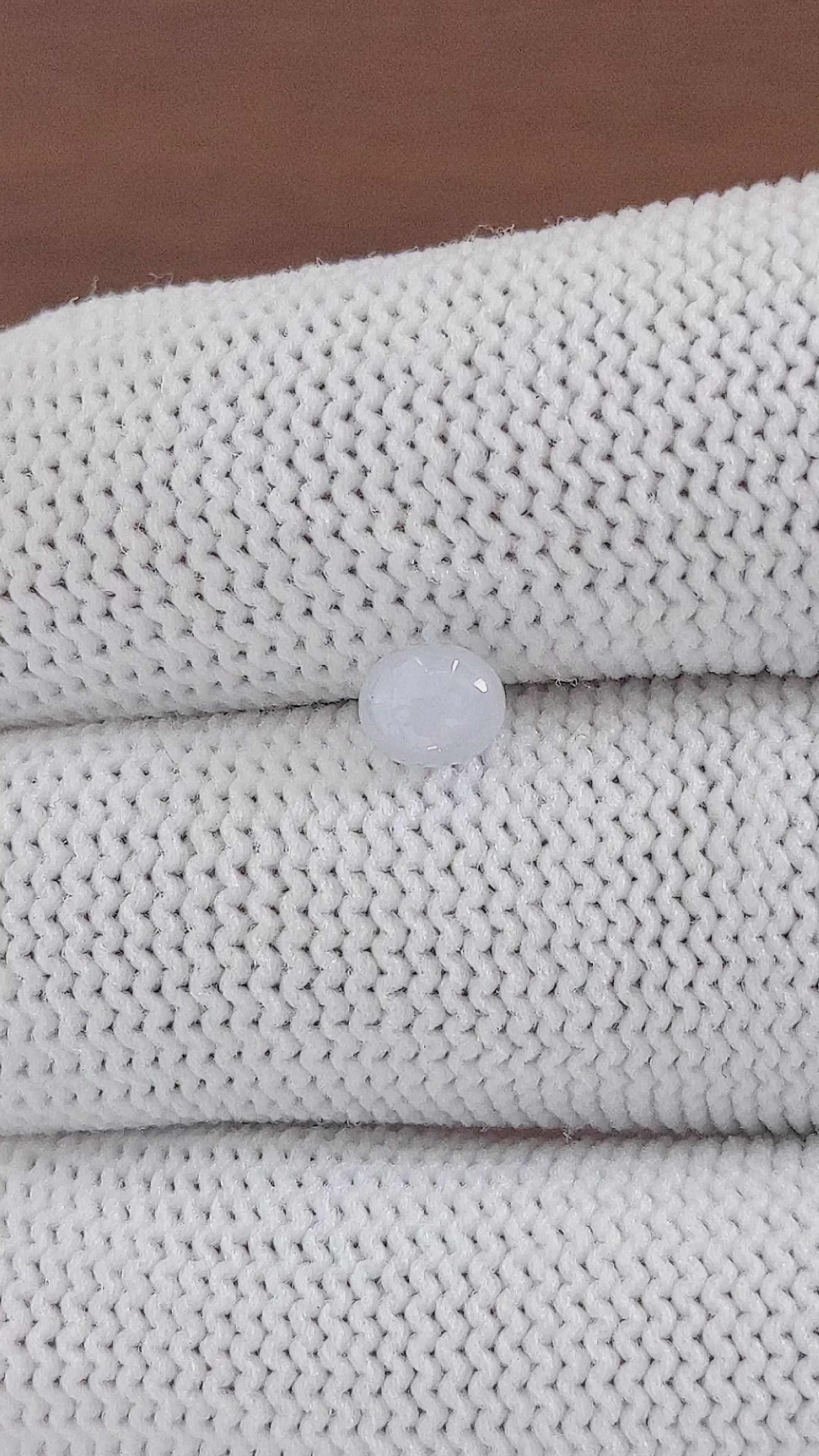 0.99 Ct. White Star Sapphire from Ceylon (Sri Lanka) Size Video