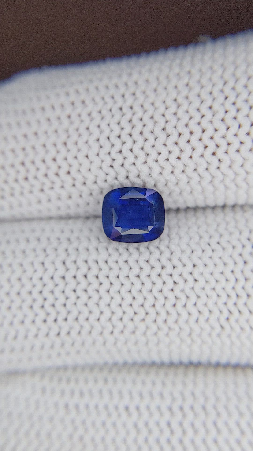 1.51 Ct. Blue Sapphire from Tanzania Size Video