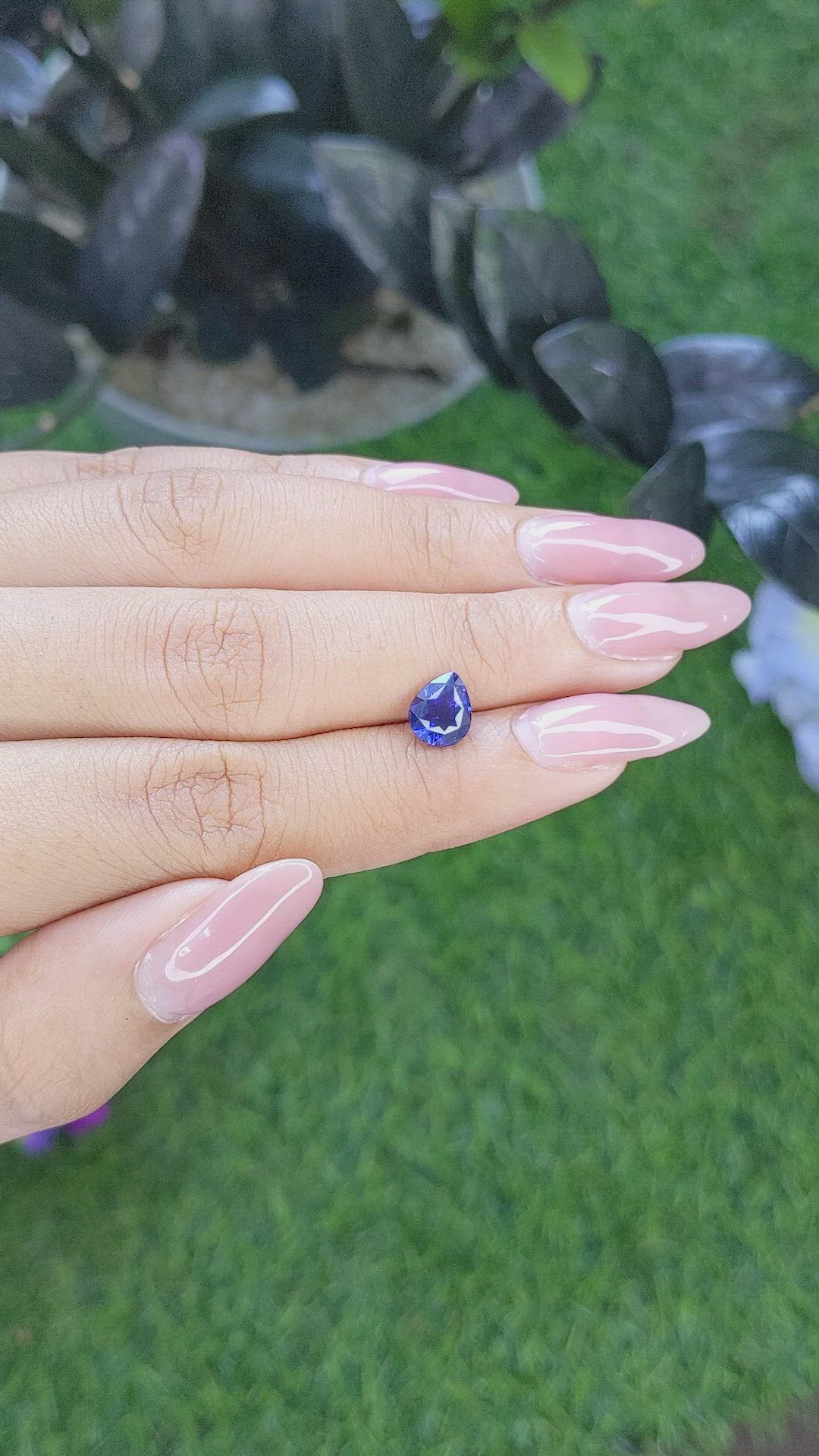 1.53 Ct. Color Change Sapphire from Tanzania Size Video