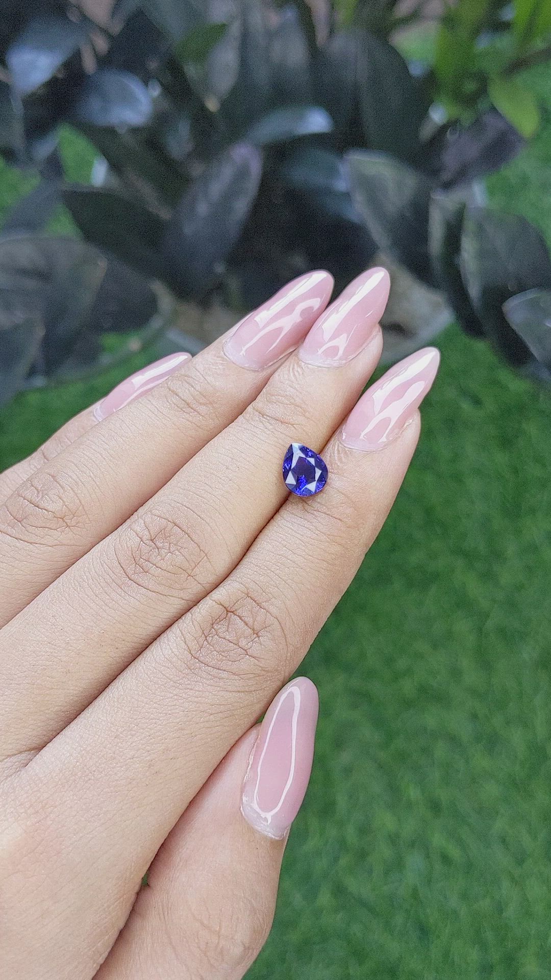 1.53 Ct. Color Change Sapphire from Tanzania Size Video