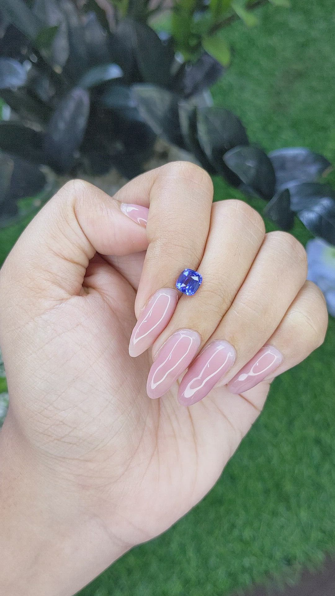 1.56 Ct. Color Change Sapphire from Tanzania Size Video