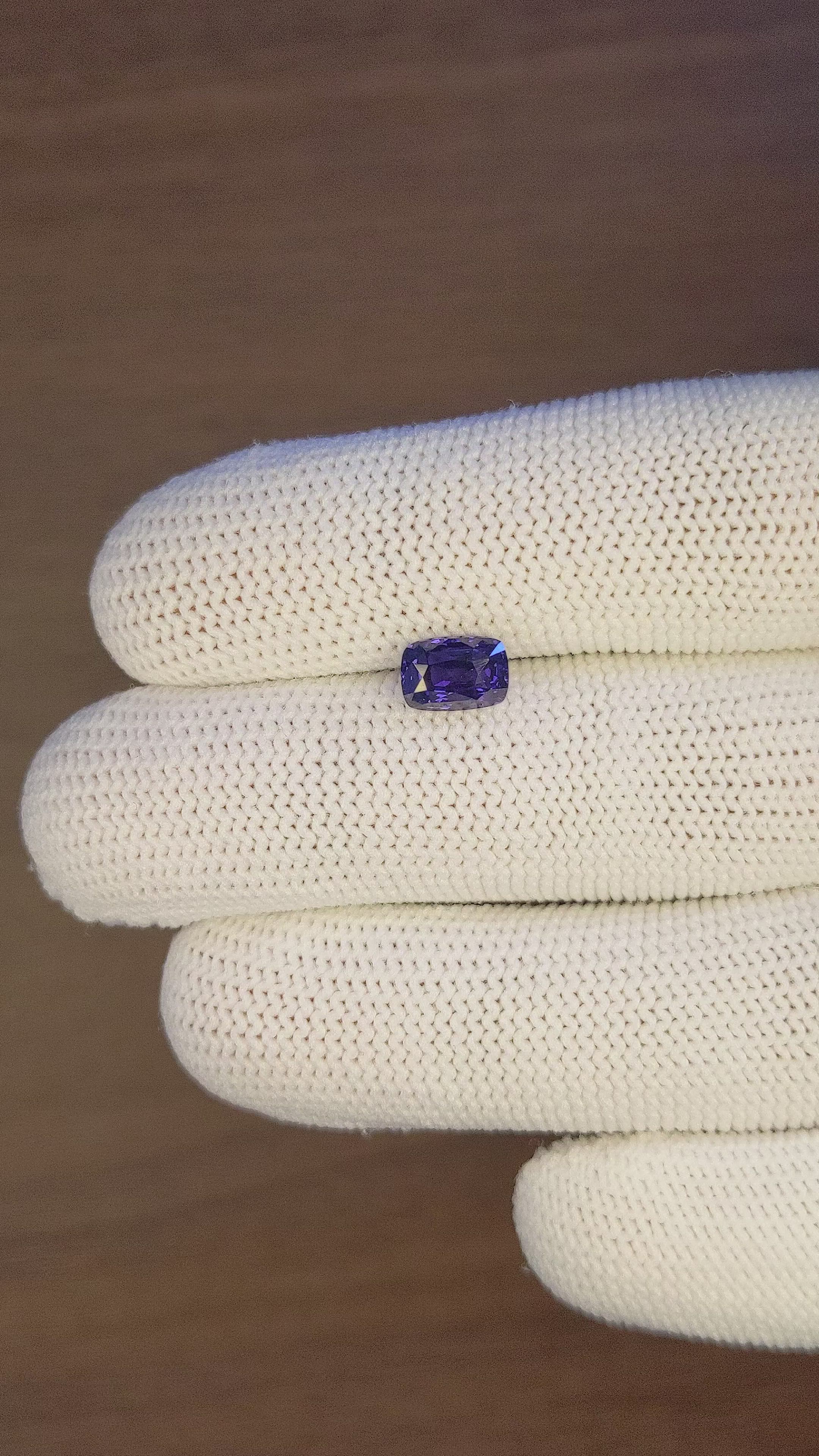 2.01 Ct. Color Change Sapphire from Tanzania Size Video