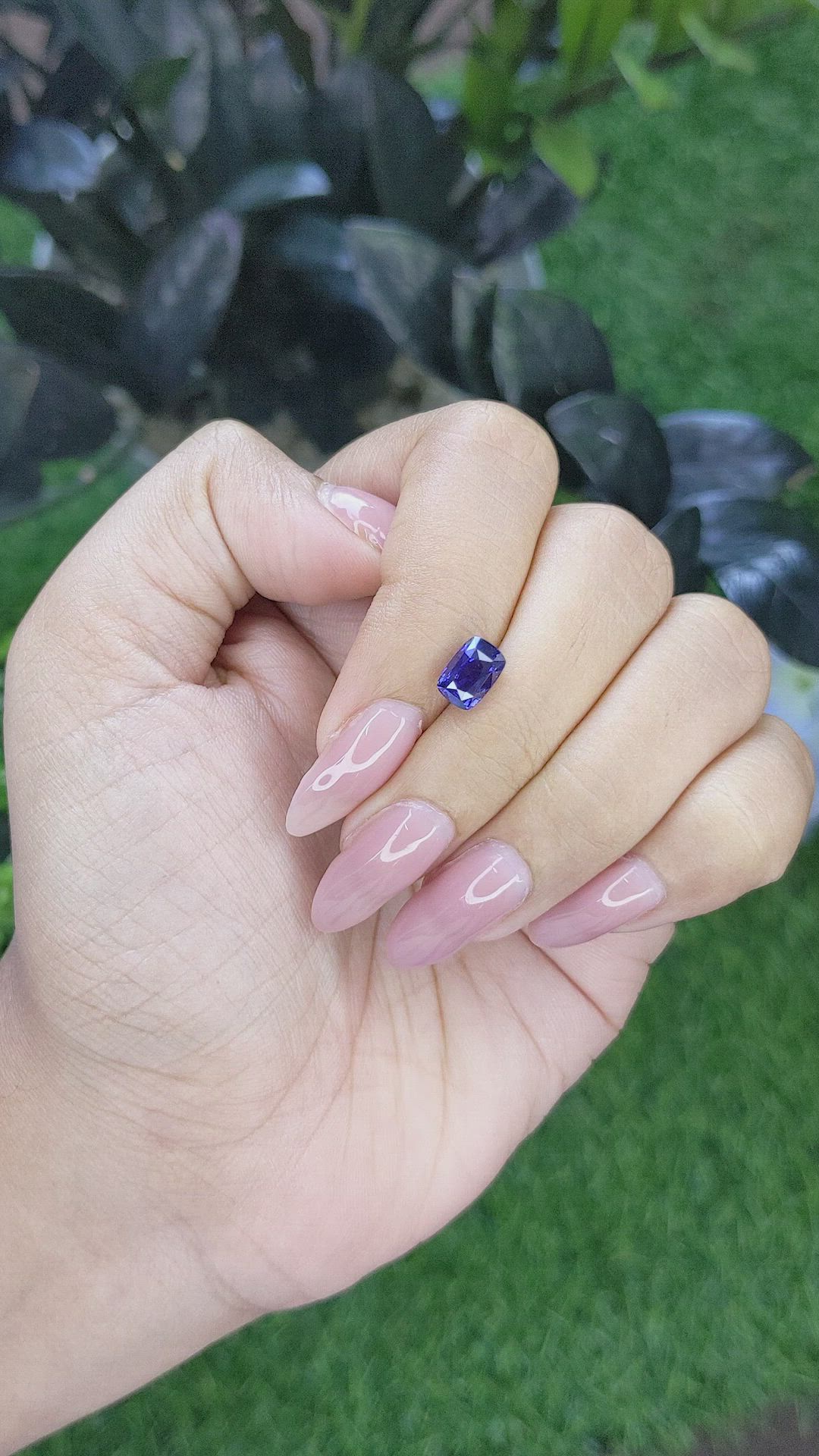 2.01 Ct. Color Change Sapphire from Tanzania Size Video