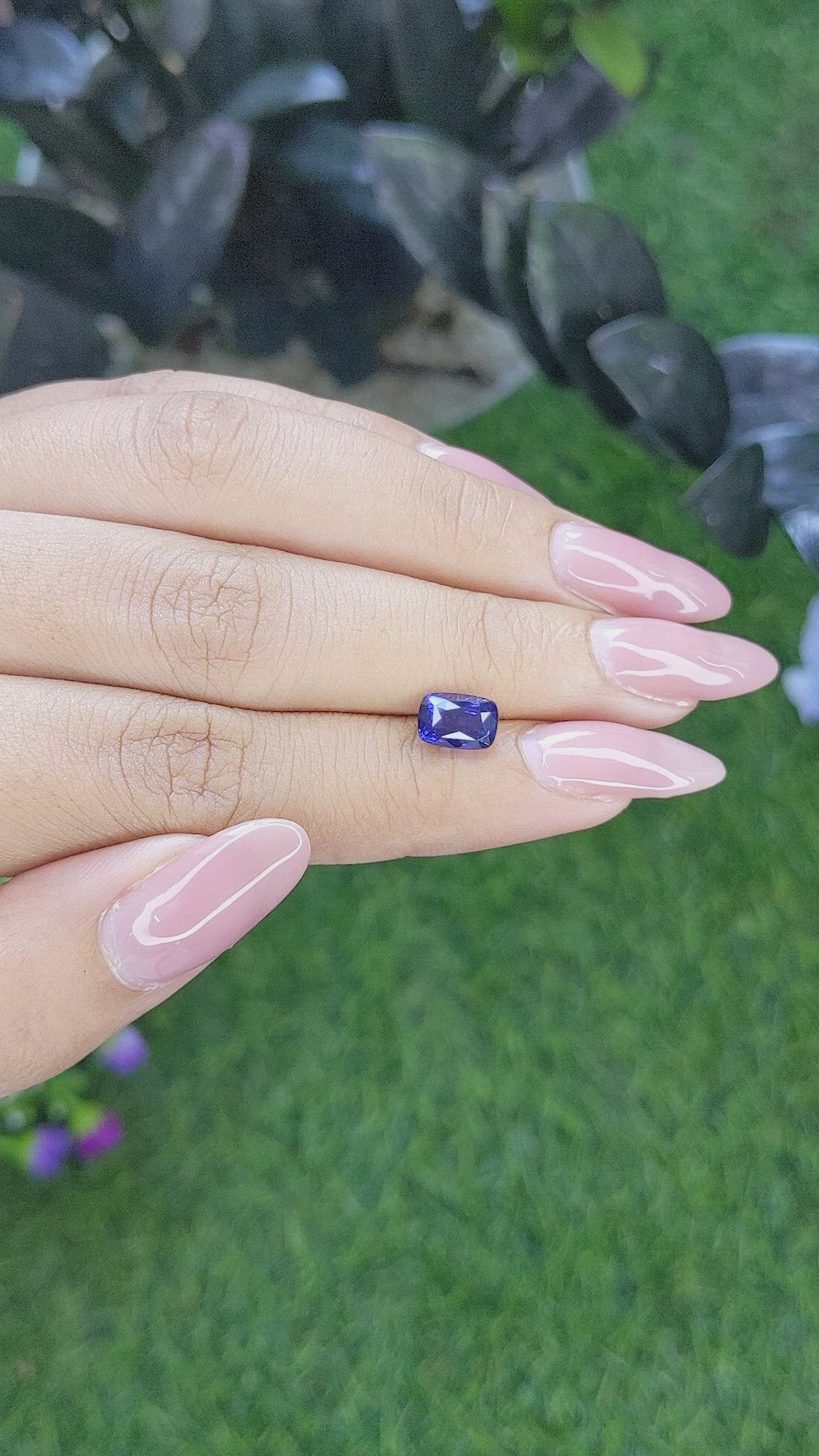 2.01 Ct. Color Change Sapphire from Tanzania Size Video