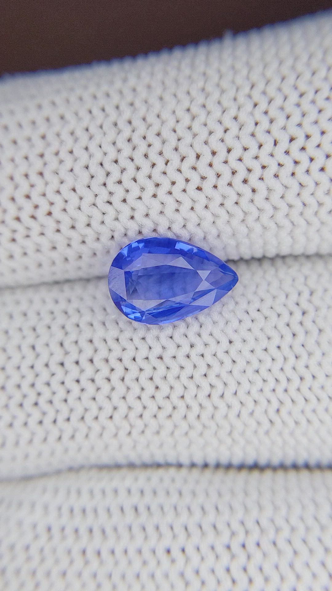 2.54 Ct. Blue Sapphire from Tanzania Size Video