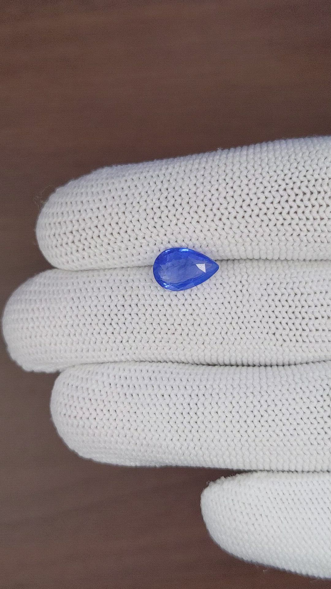 2.54 Ct. Blue Sapphire from Tanzania Size Video