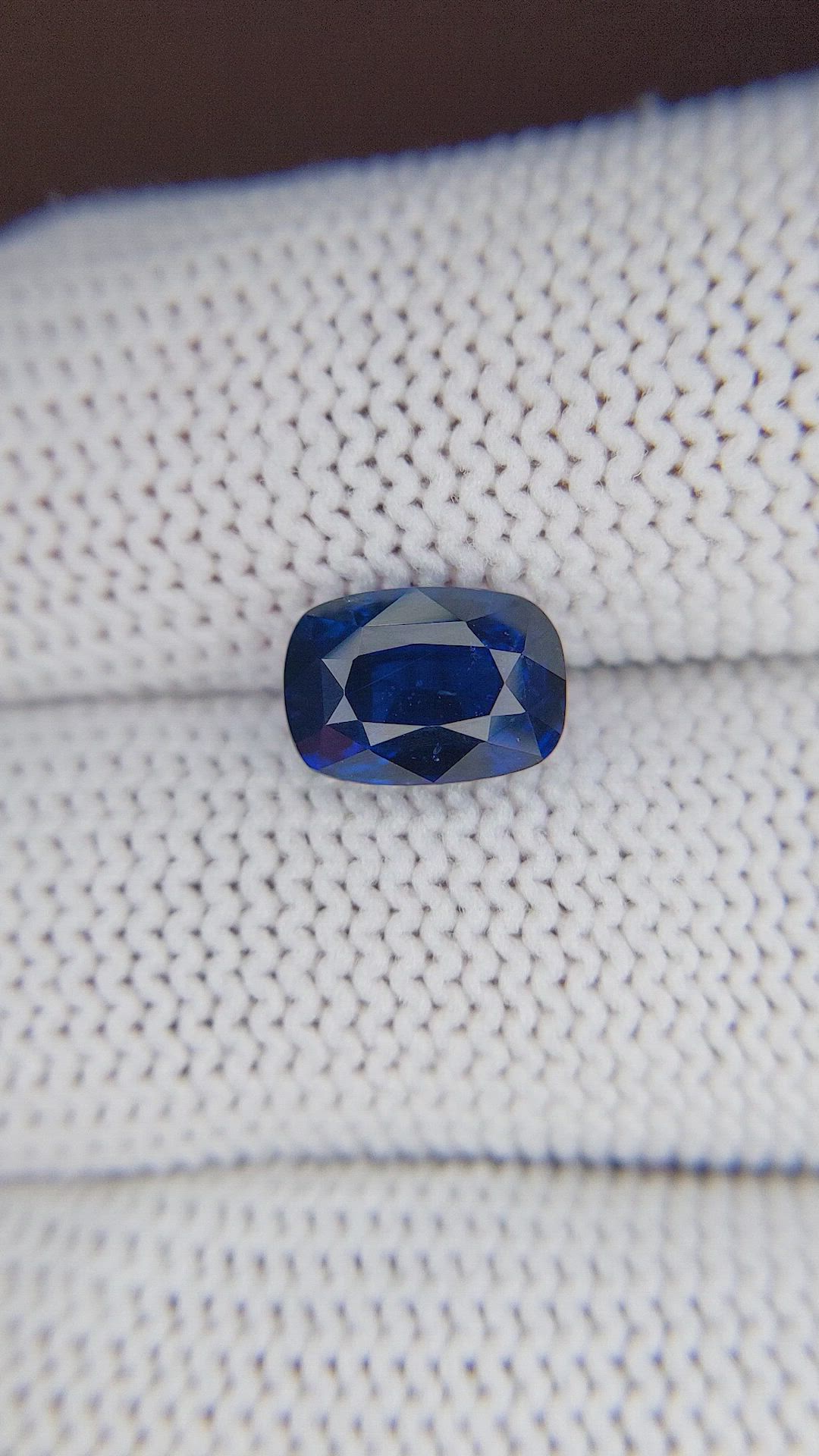3.04 Ct. Blue Sapphire from Tanzania Size Video