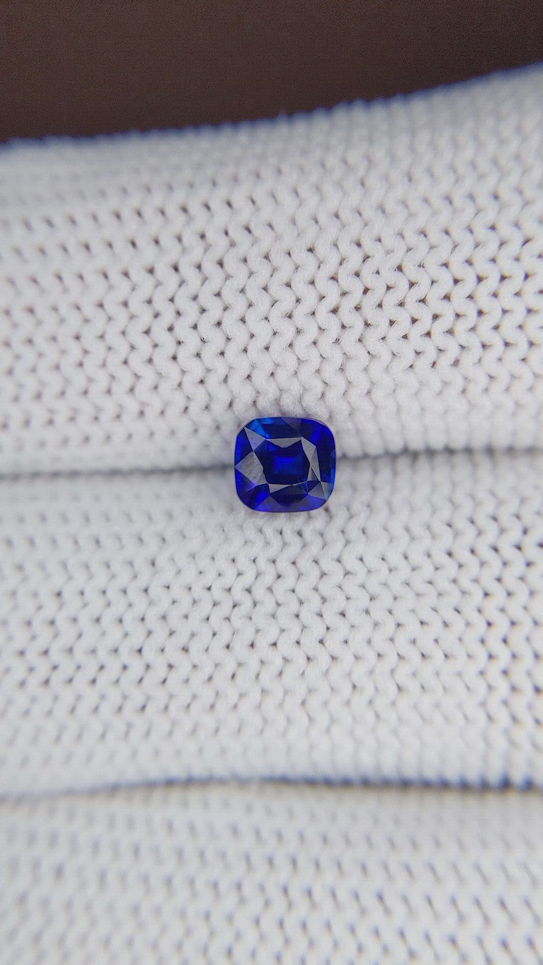 0.80 Ct. Blue Sapphire from Tanzania Size Video