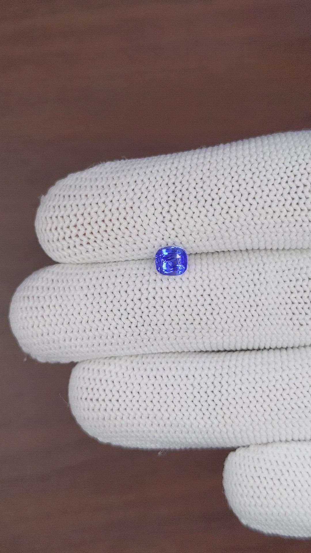 0.85 Ct. Blue Sapphire from Tanzania Size Video