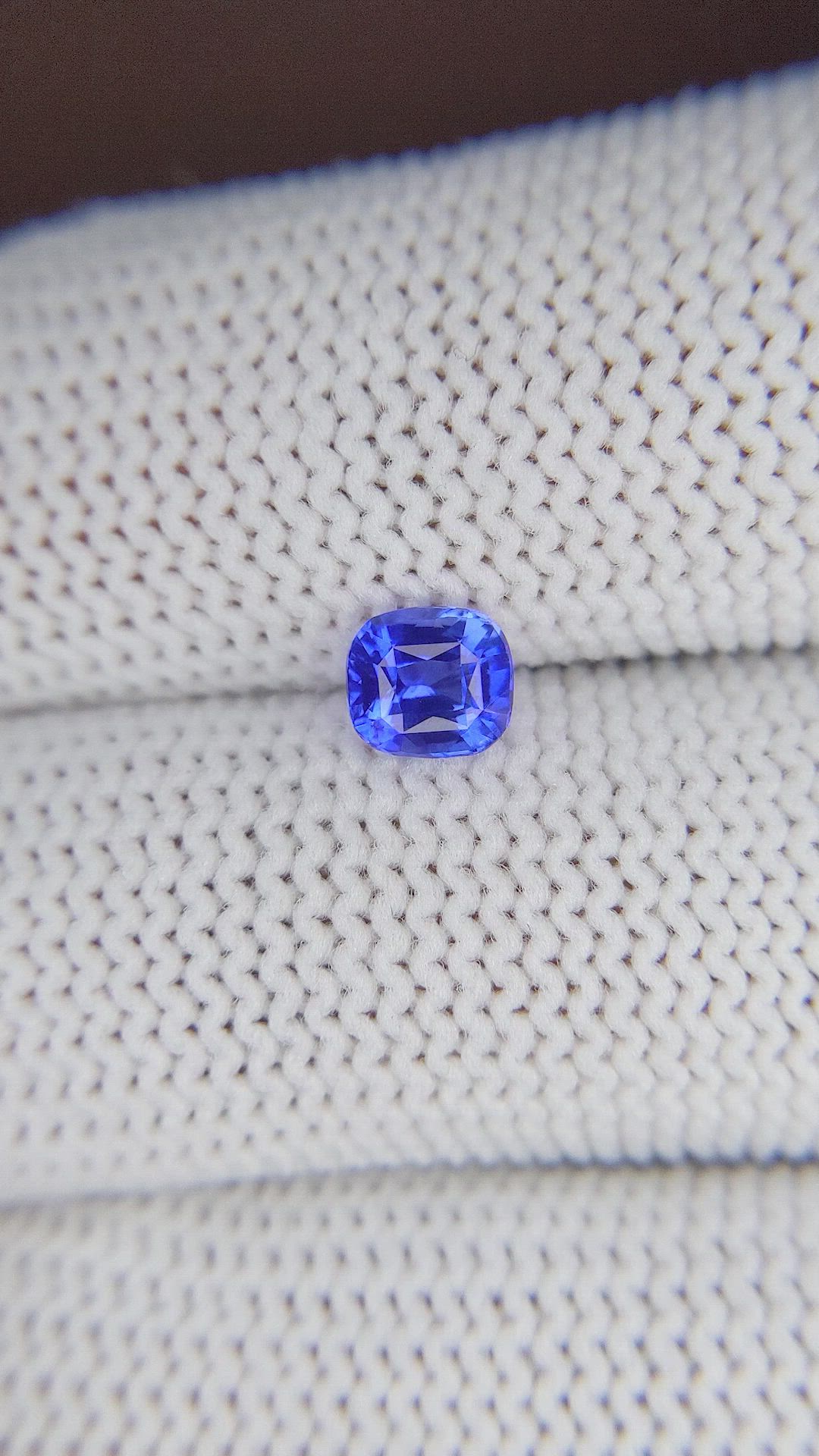 0.85 Ct. Blue Sapphire from Tanzania Size Video