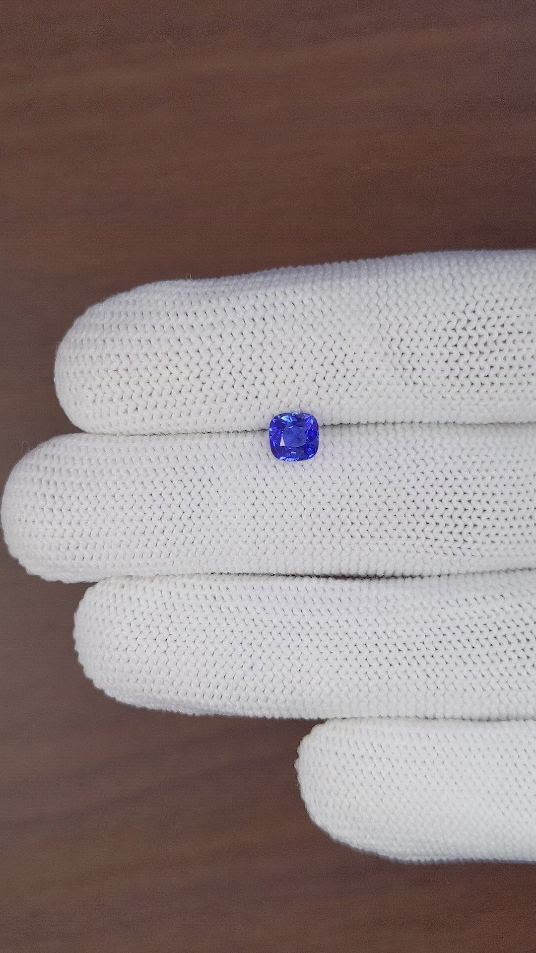 0.87 Ct. Blue Sapphire from Tanzania Size Video