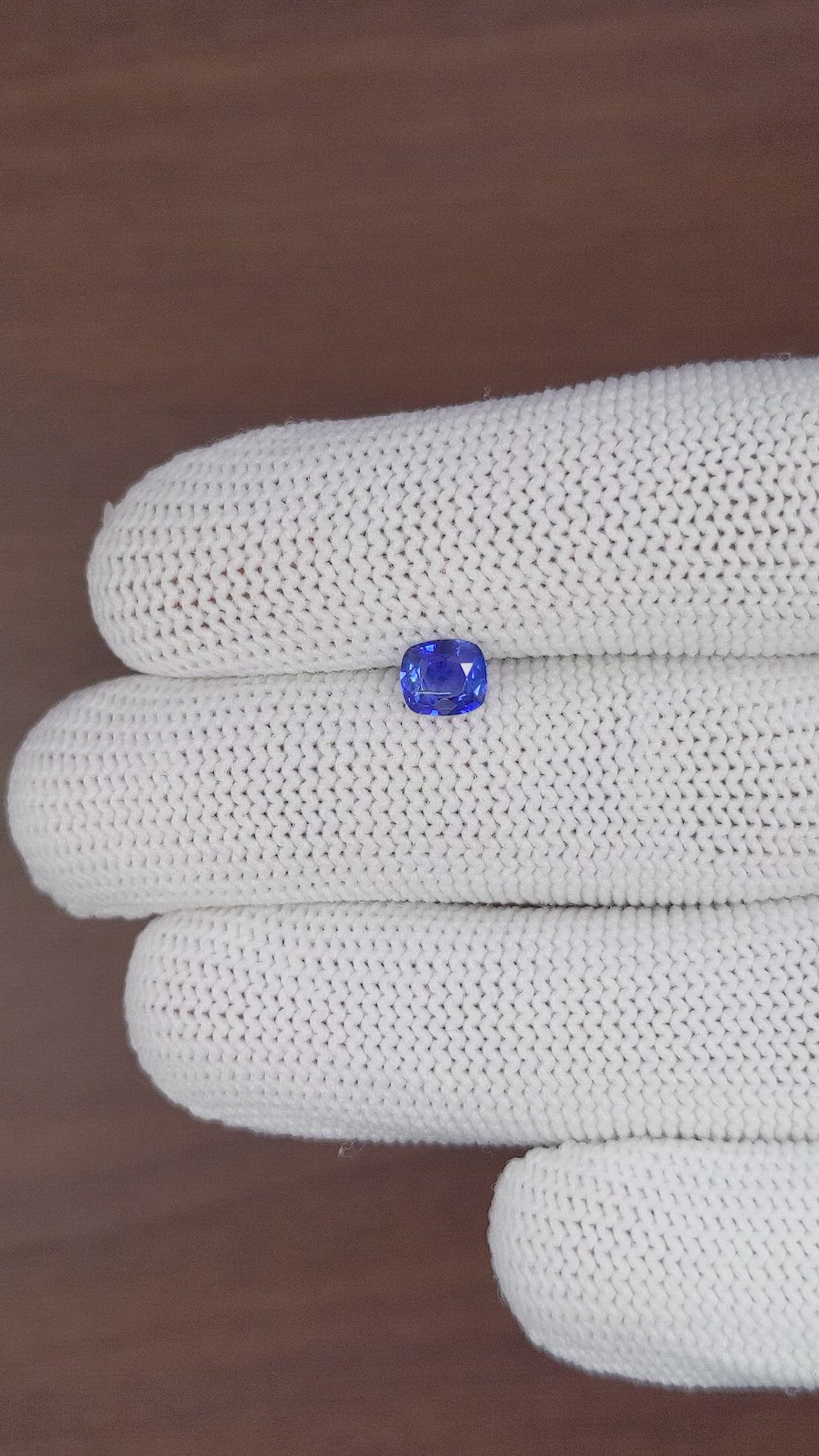 0.83 Ct. Blue Sapphire from Tanzania Size Video