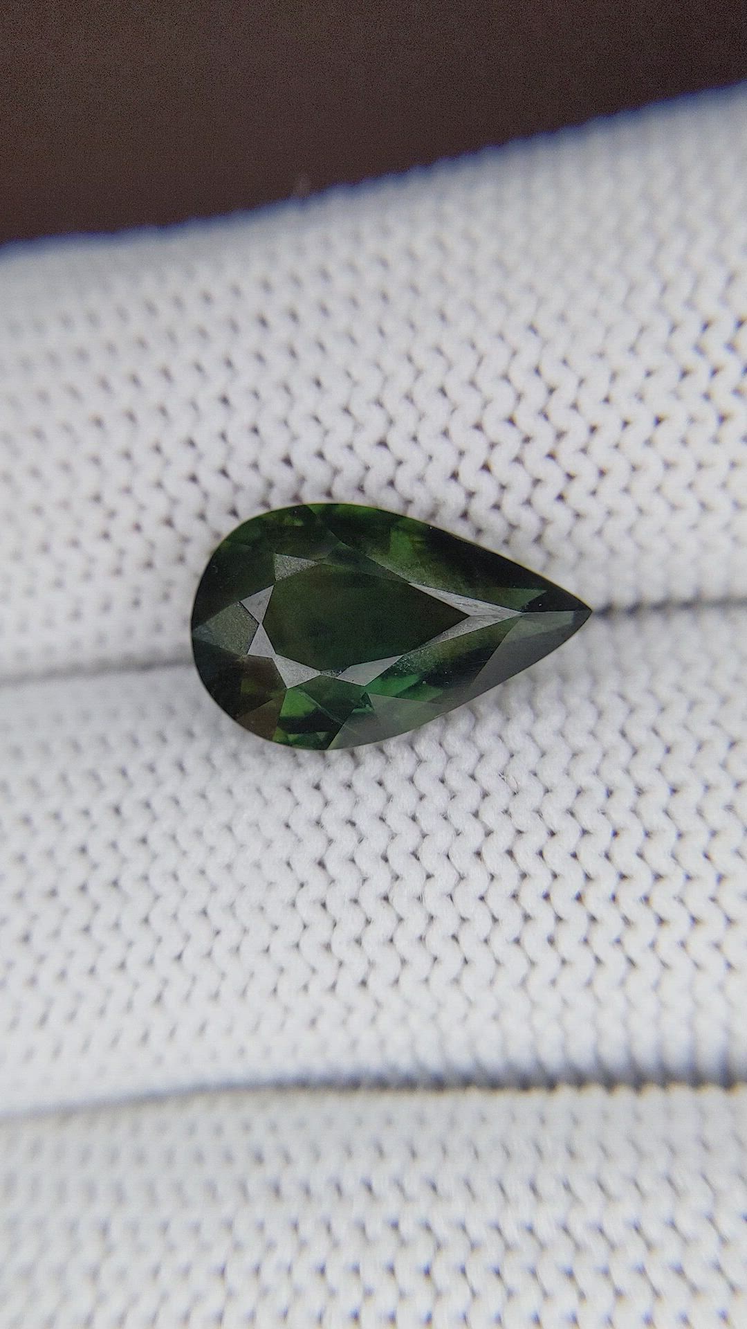 5.00 Ct. Green Sapphire from Kenya Size Video