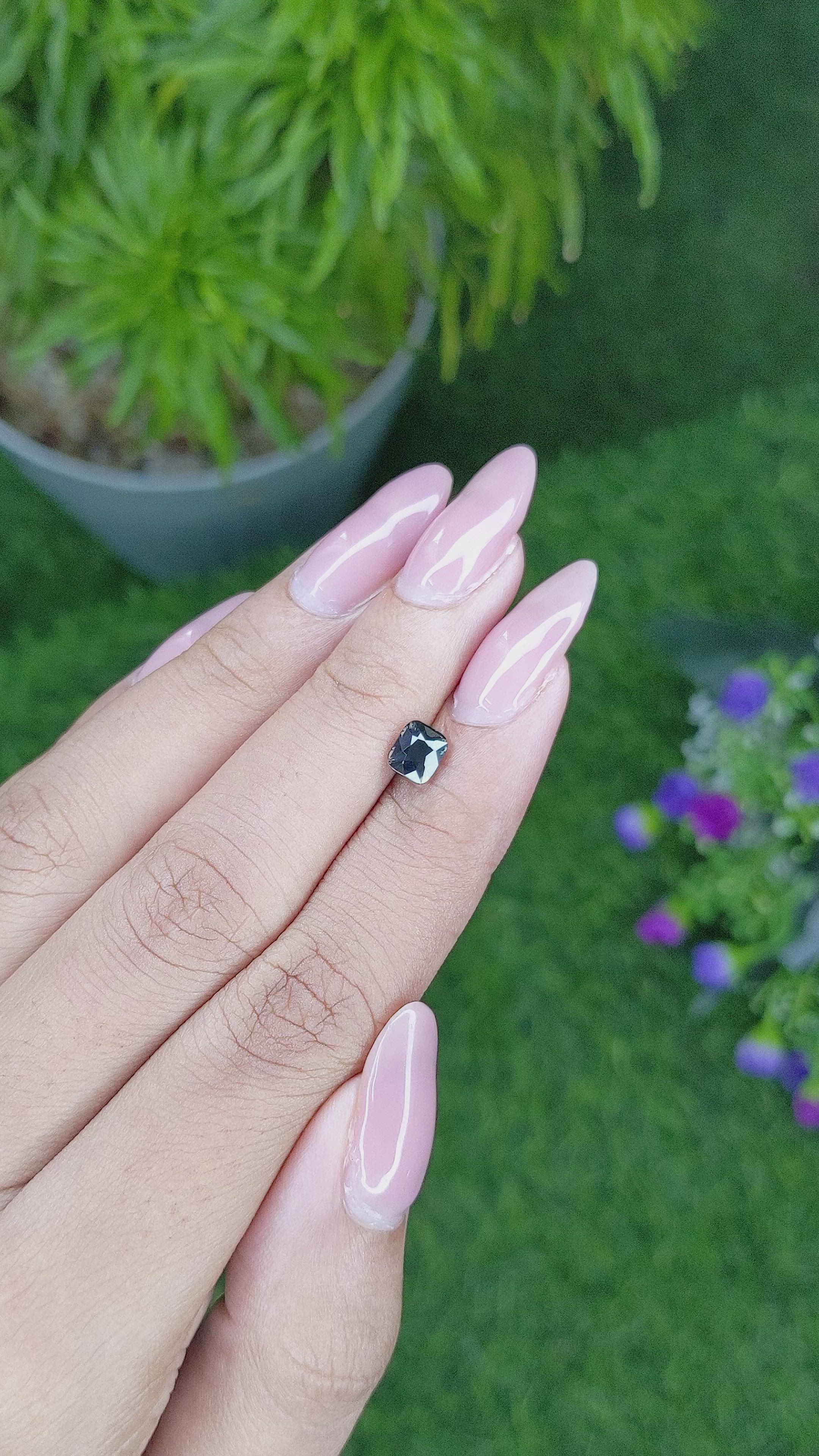 0.90 Ct. Color Change Sapphire from Madagascar Size Video