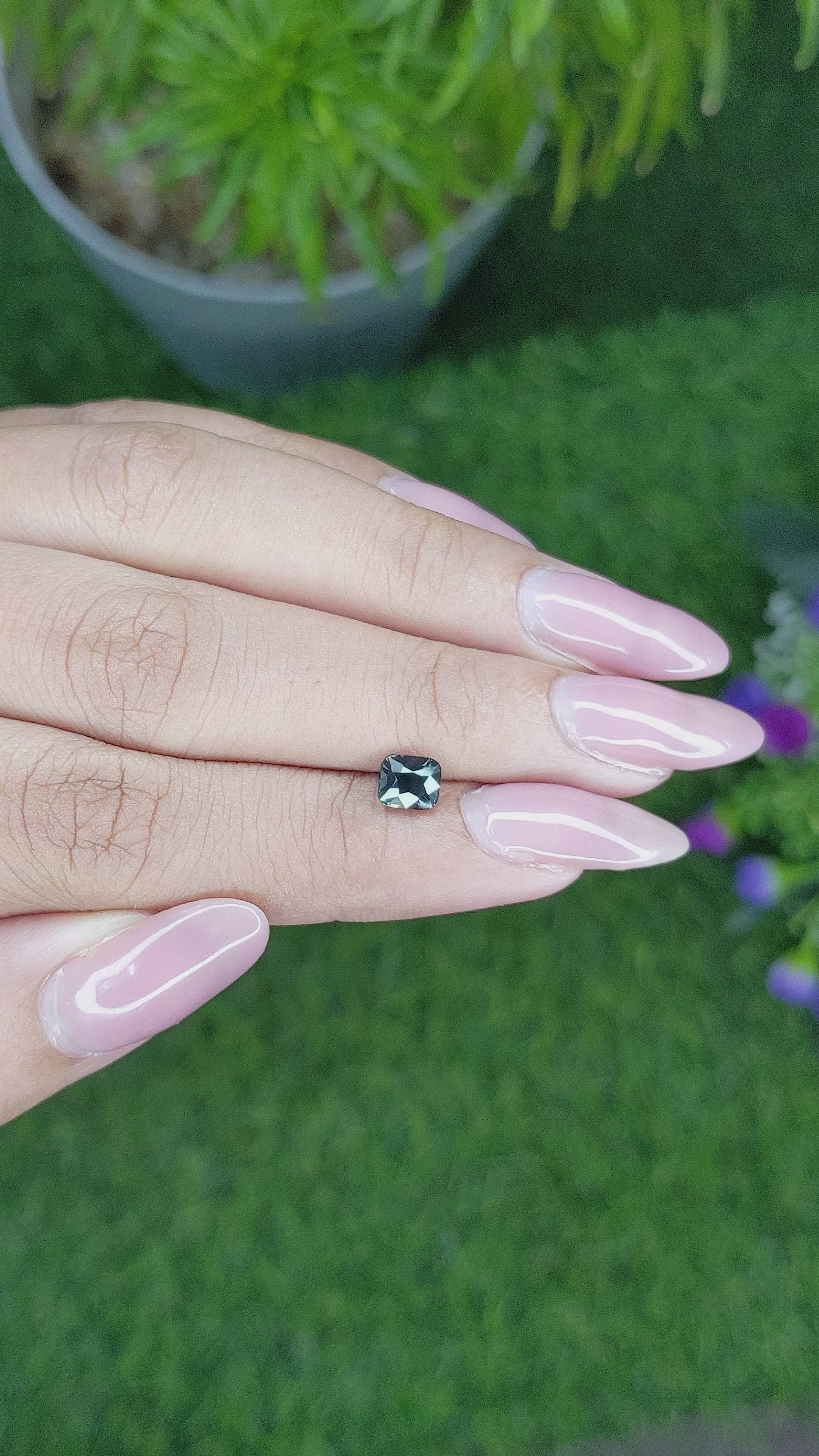 0.90 Ct. Color Change Sapphire from Madagascar Size Video