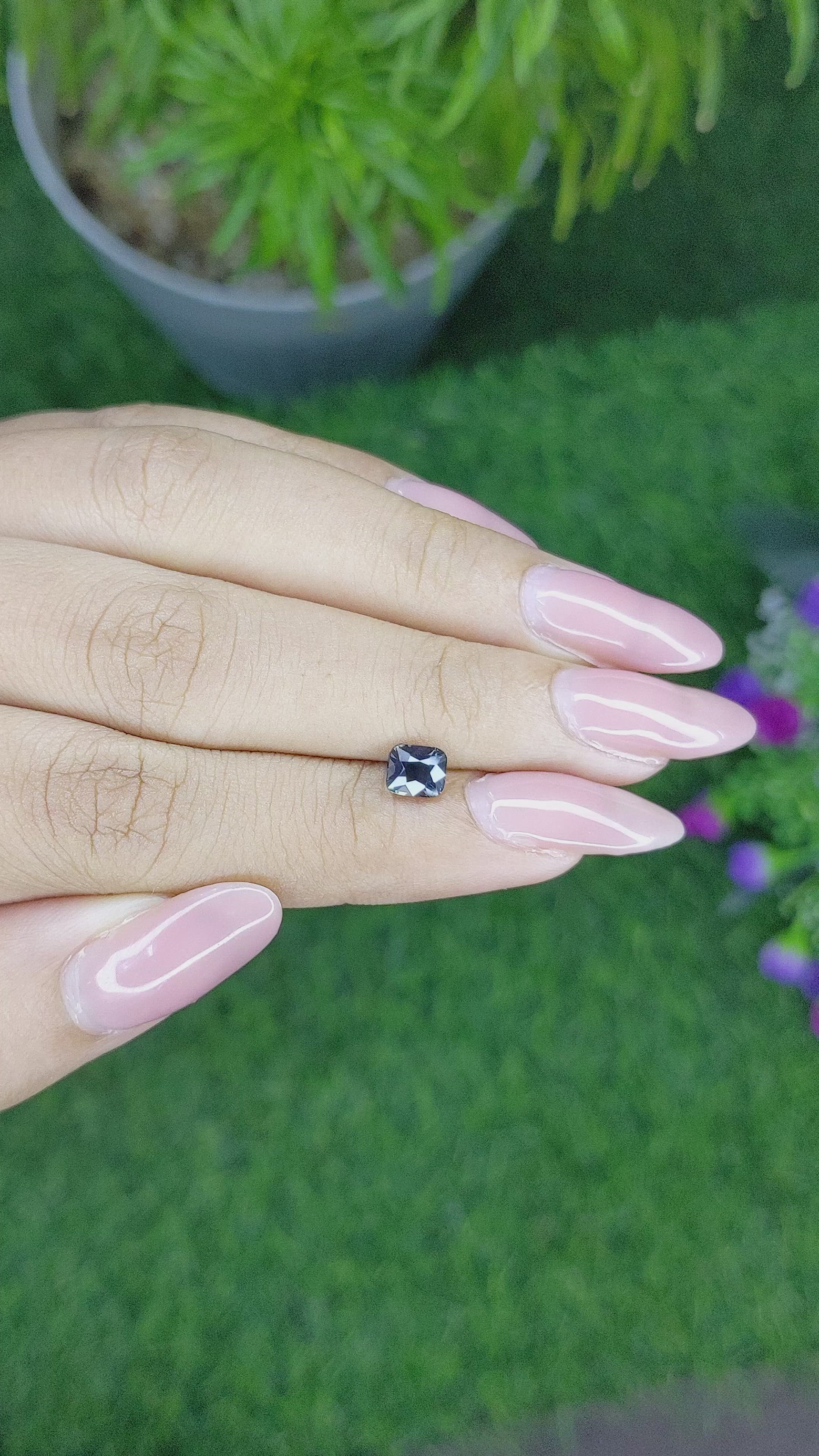 0.90 Ct. Color Change Sapphire from Madagascar Size Video