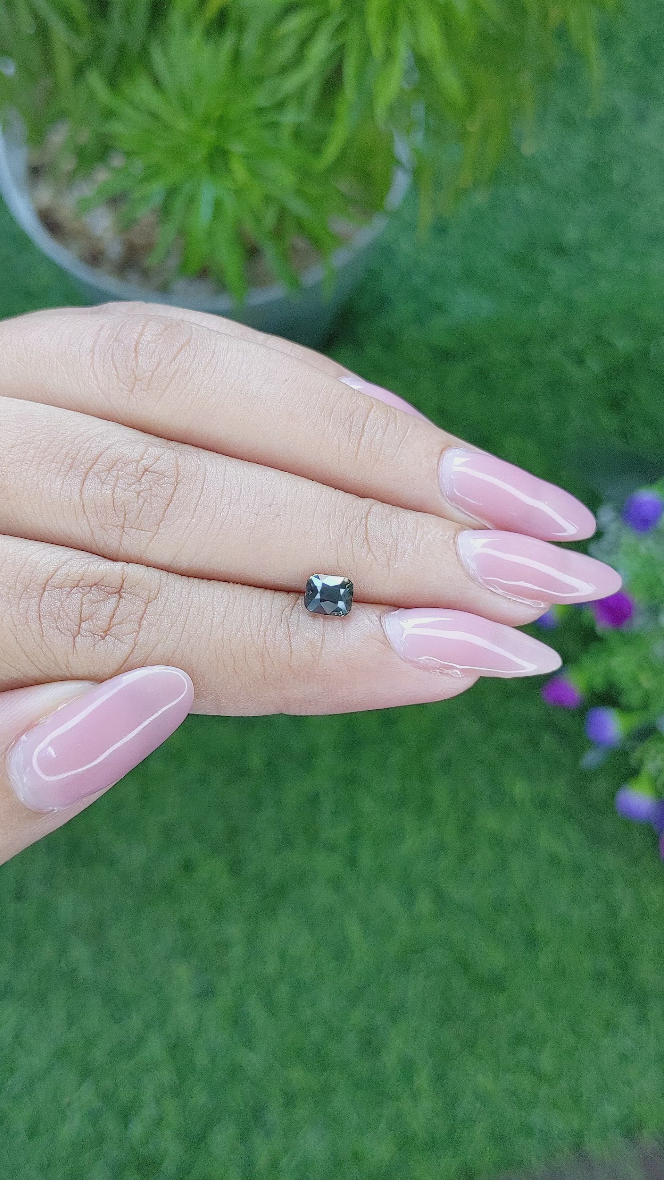 0.93 Ct. Color Change Sapphire from Madagascar Size Video