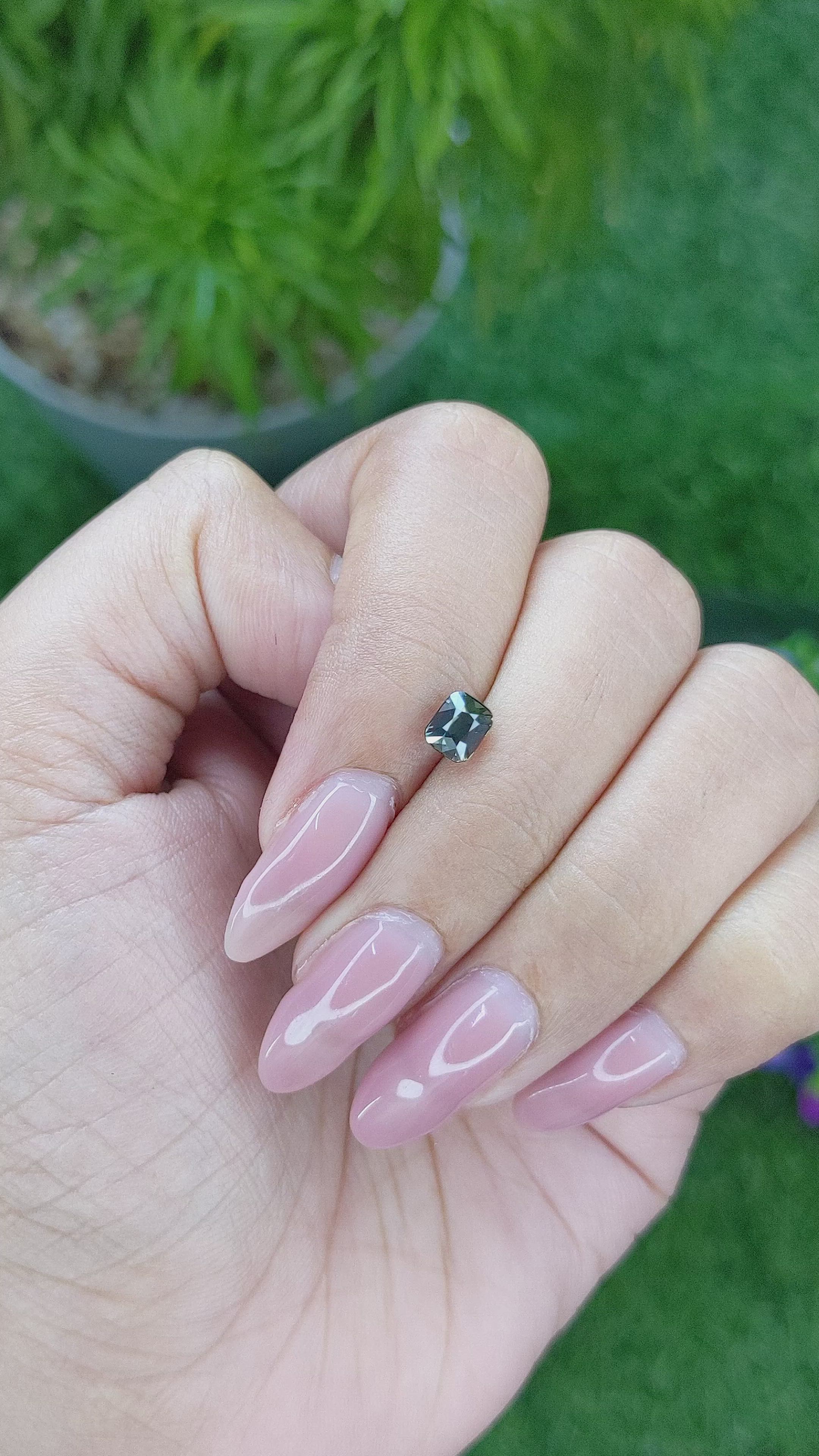 0.93 Ct. Color Change Sapphire from Madagascar Size Video