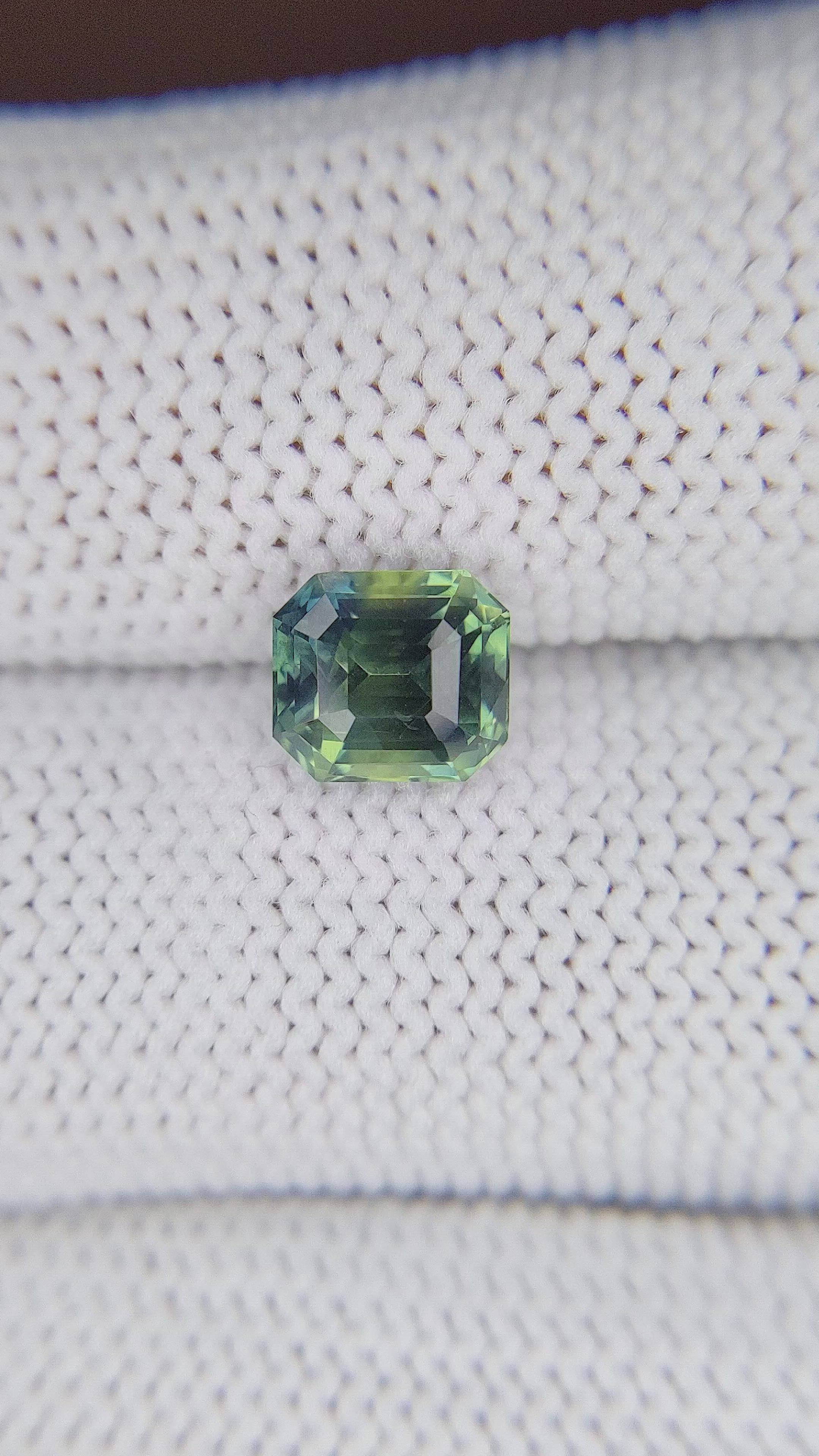 2.06 Ct. Bi Color Sapphire from Madagascar Size Video