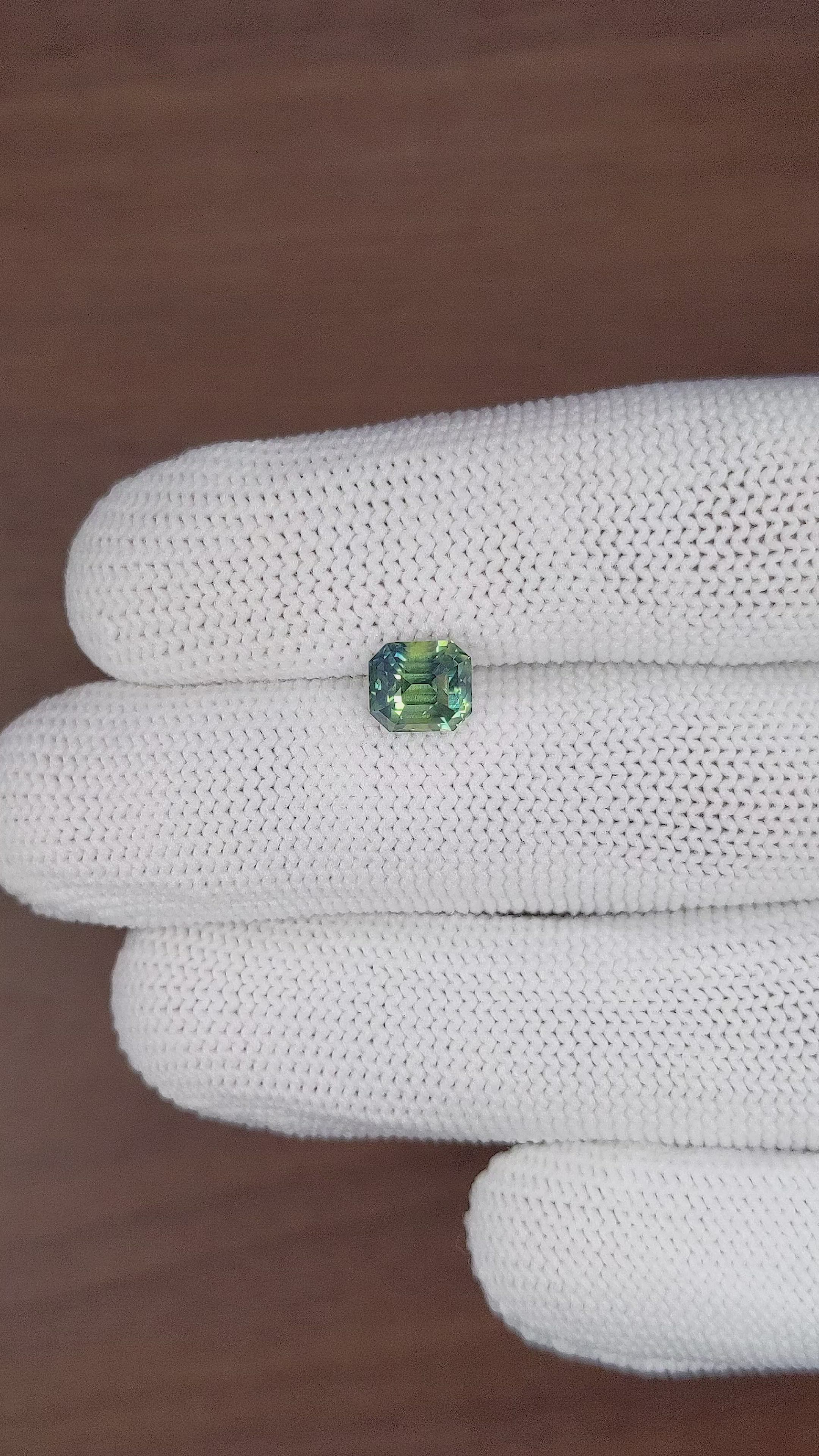 2.06 Ct. Bi Color Sapphire from Madagascar Size Video