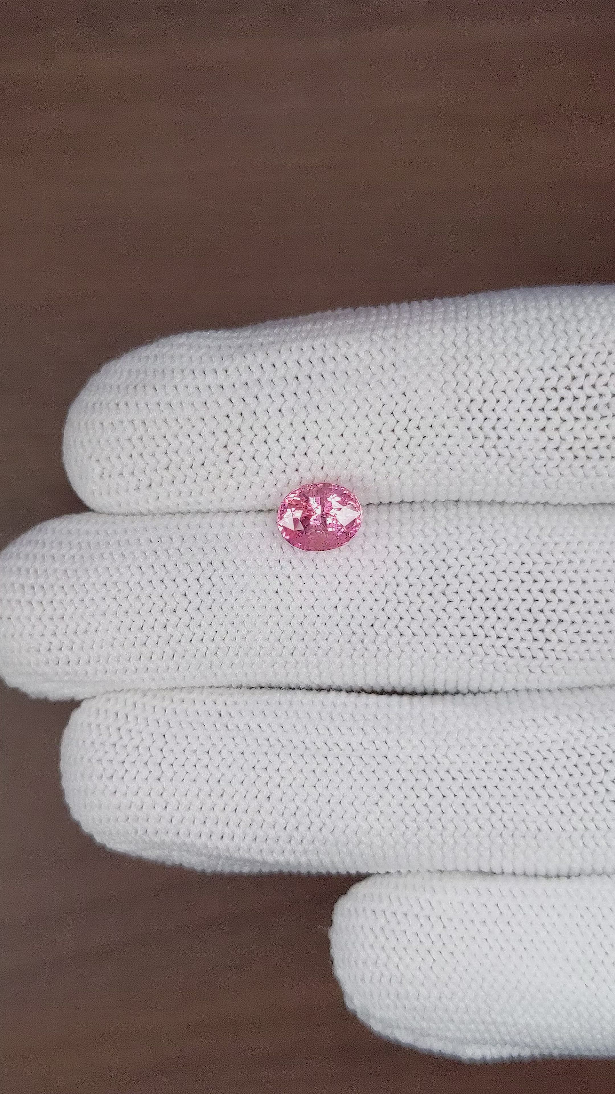2.02 Ct. Pink Sapphire from Madagascar Size Video