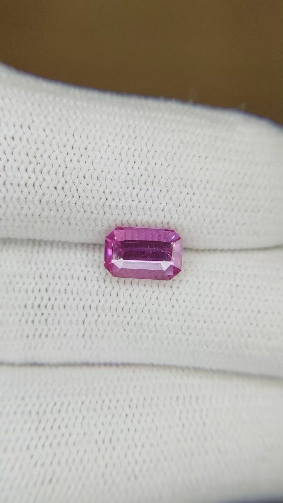2.00 Ct. Pink Sapphire from Ceylon (Sri Lanka) Size Video