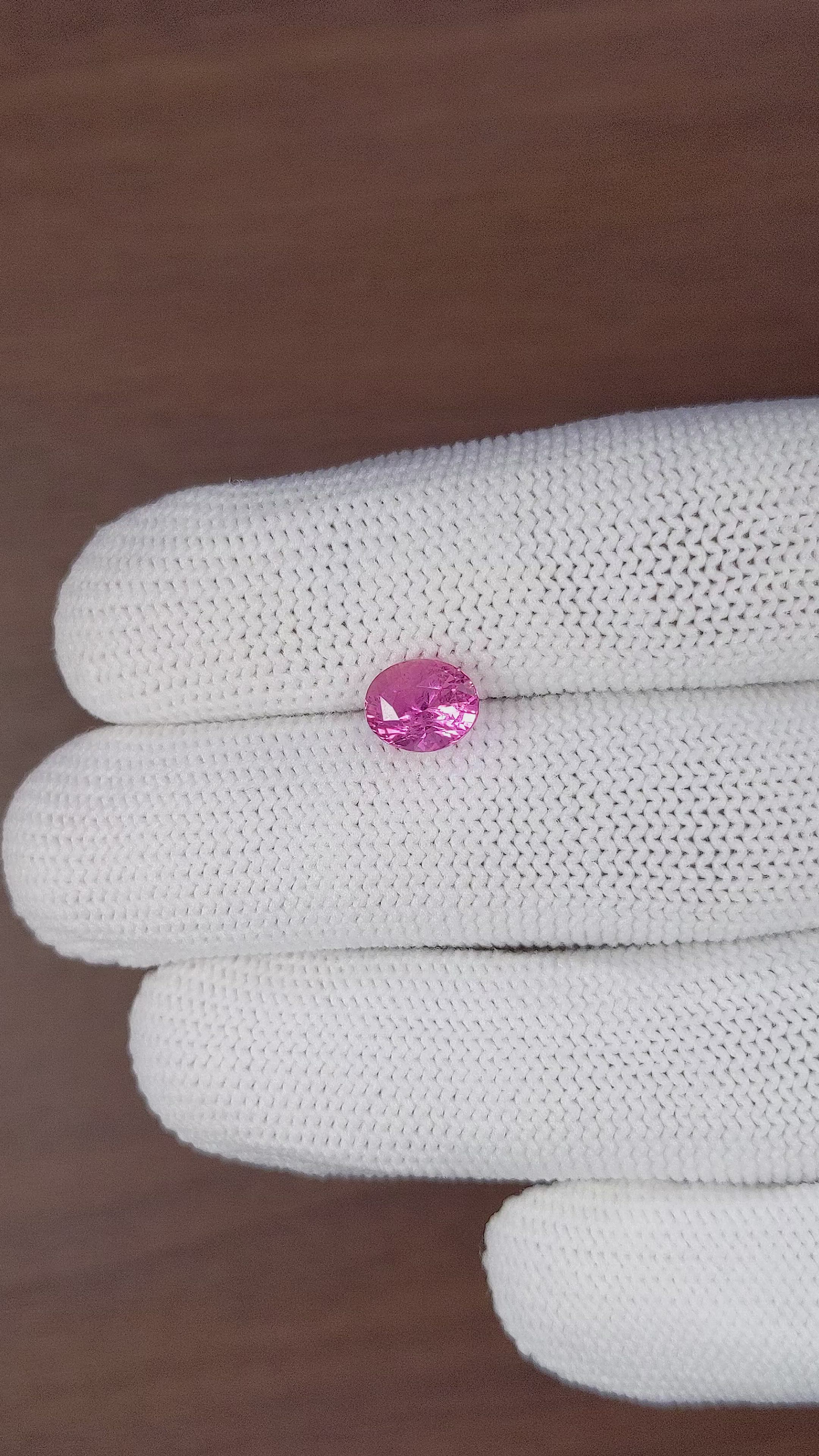 2.00 Ct. Pink Sapphire from Tanzania Size Video