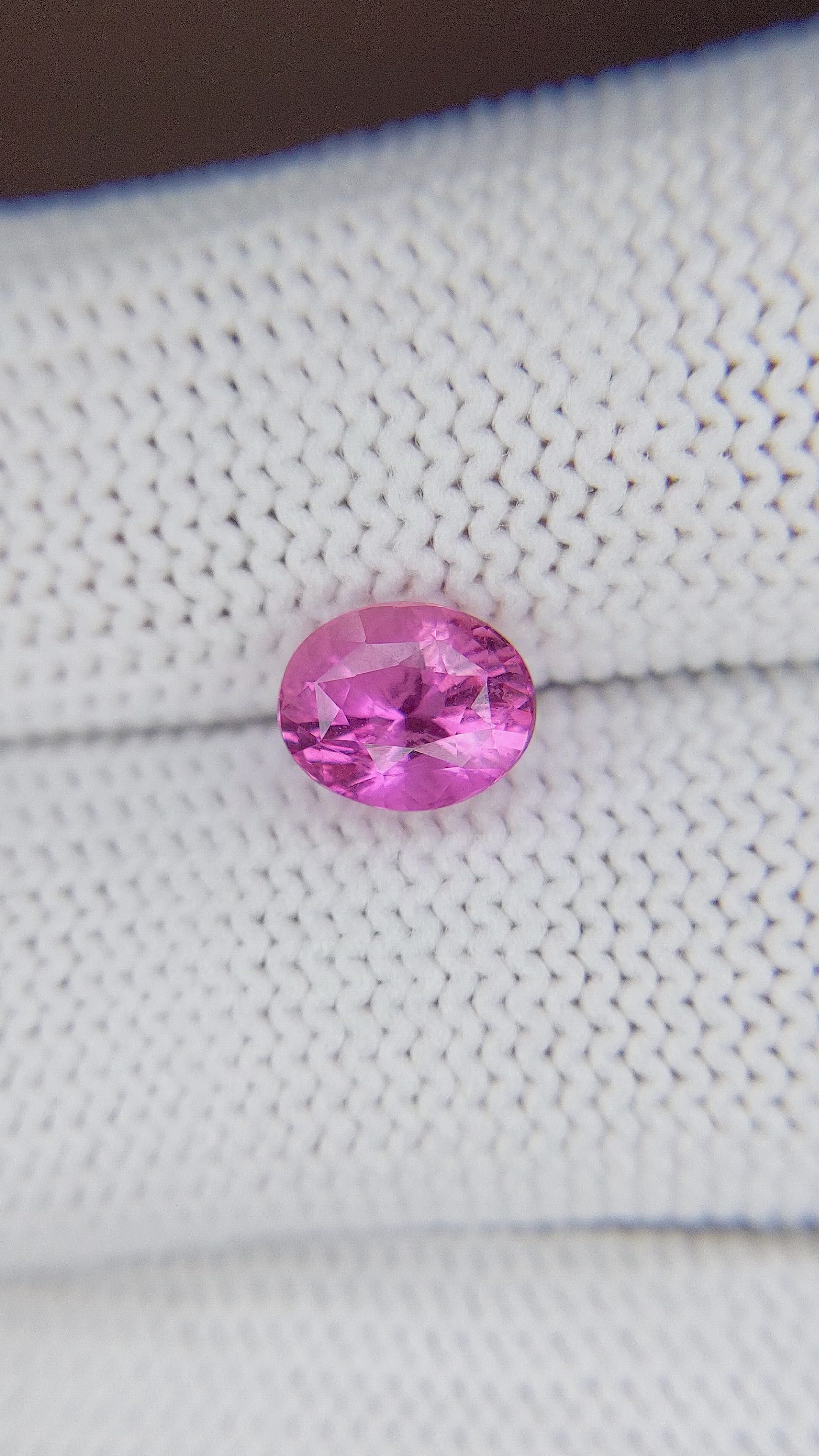 2.00 Ct. Pink Sapphire from Tanzania Size Video