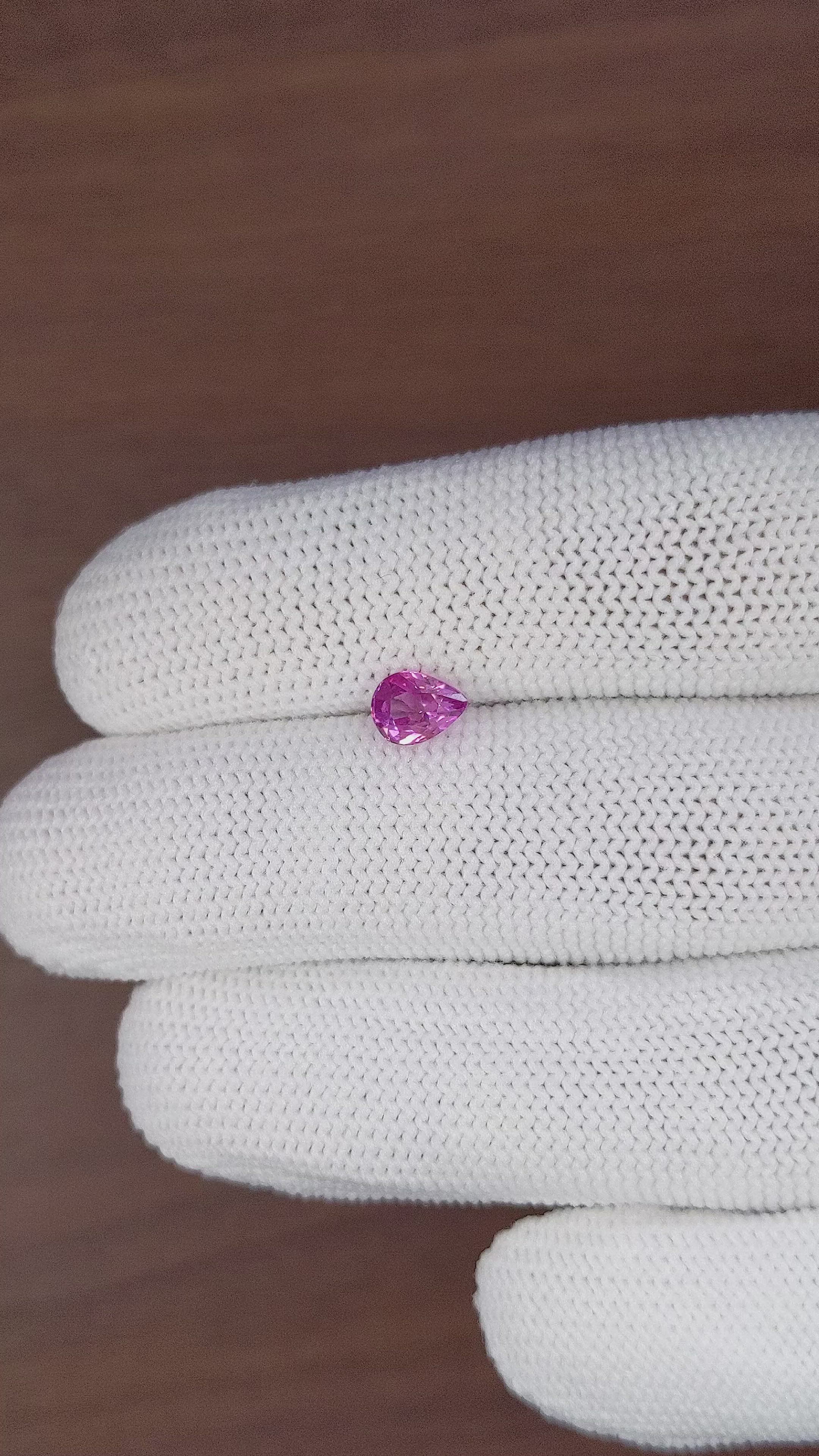 1.03 Ct. Purplish Pink Sapphire from Tanzania Size Video