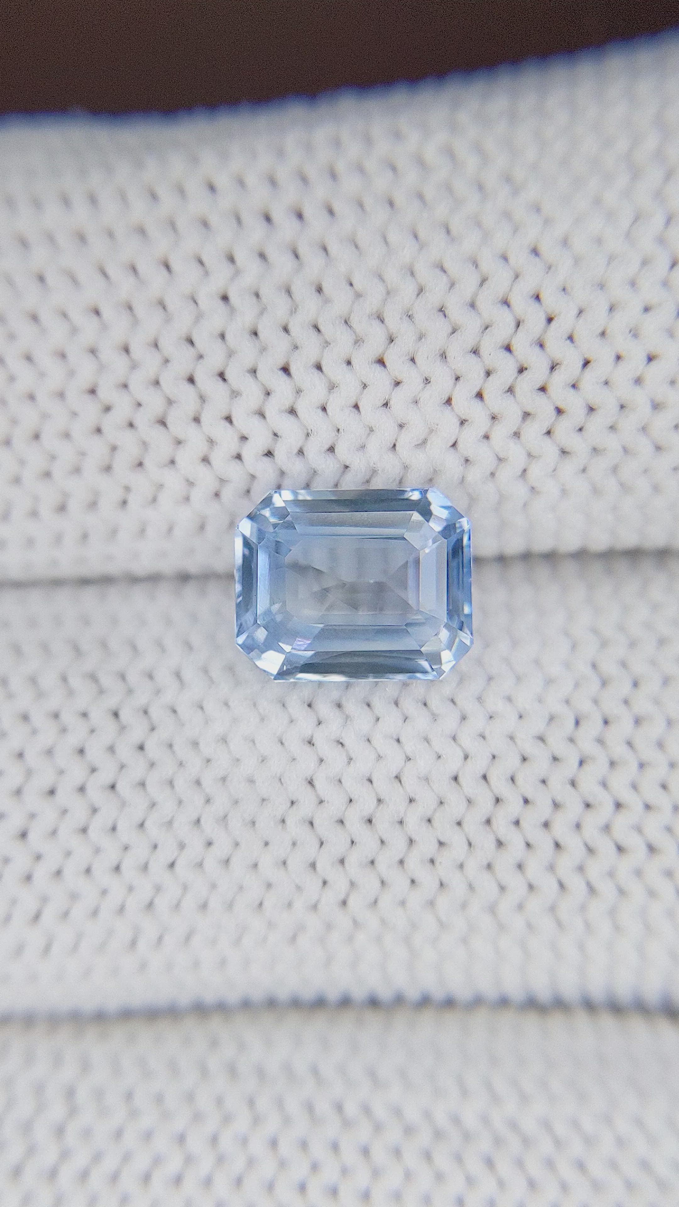2.99 Ct. Blue Sapphire from Tanzania Size Video