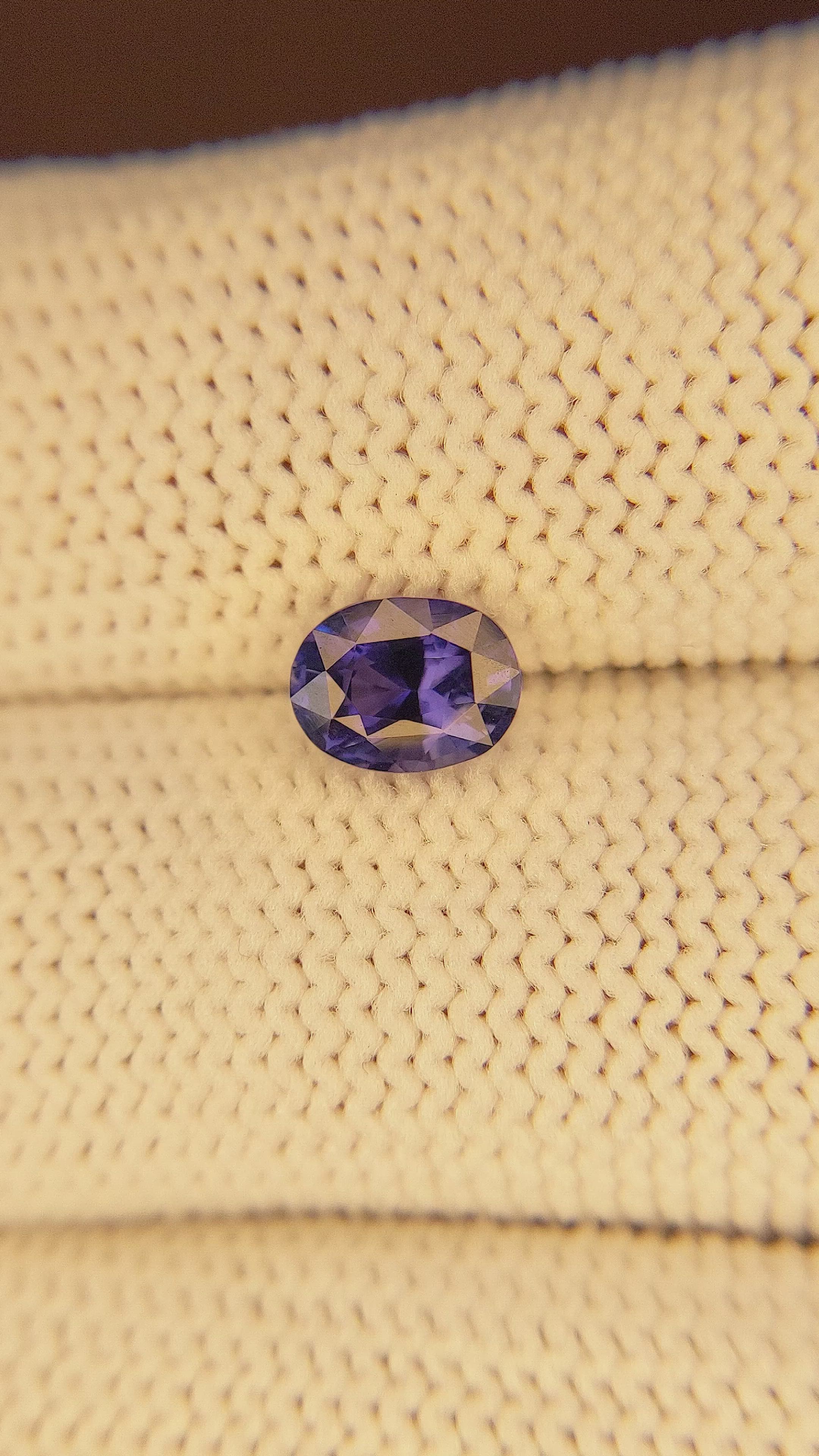 1.17 Ct. Color Change Sapphire from Tanzania Size Video