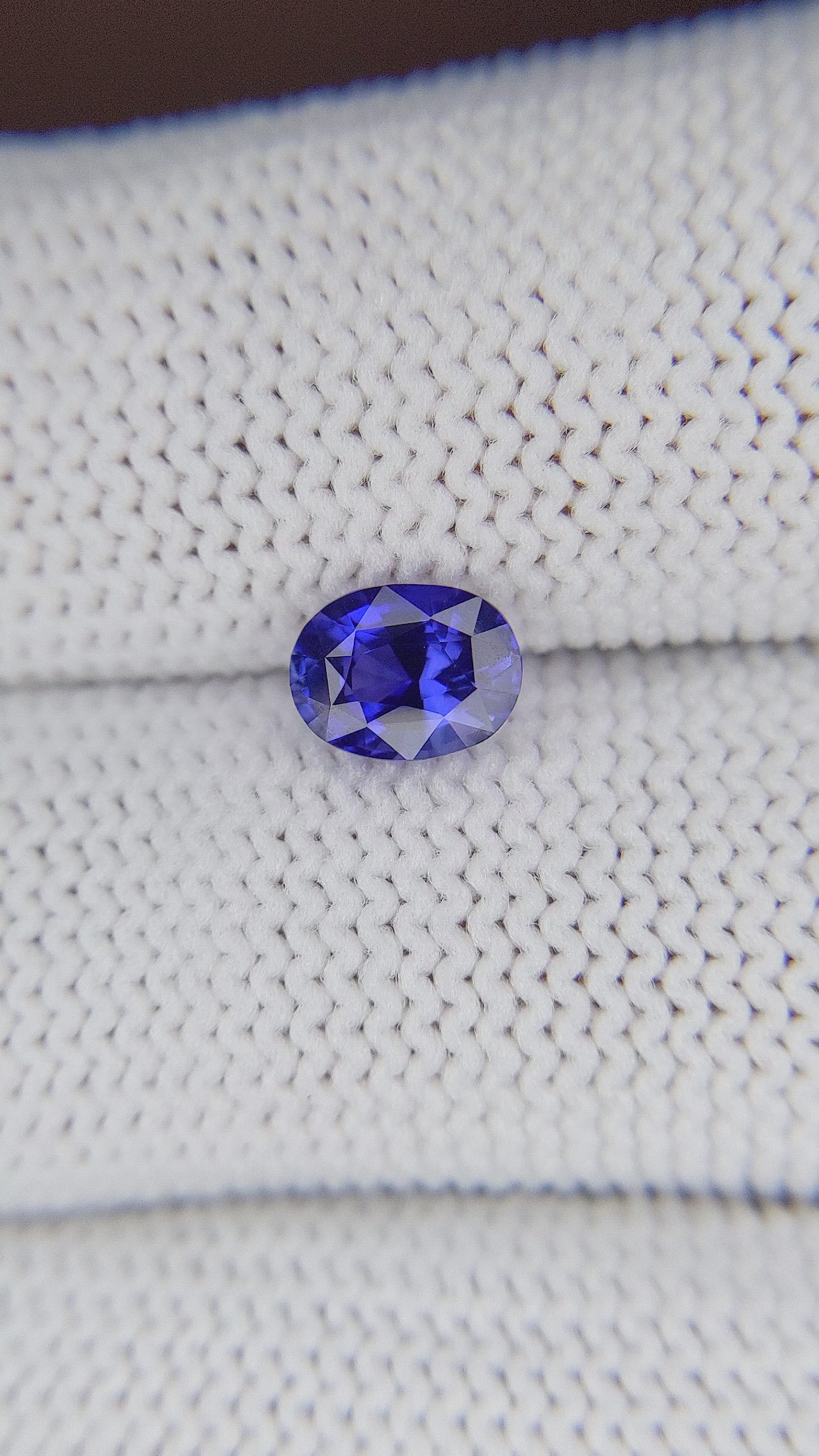 1.17 Ct. Color Change Sapphire from Tanzania Size Video
