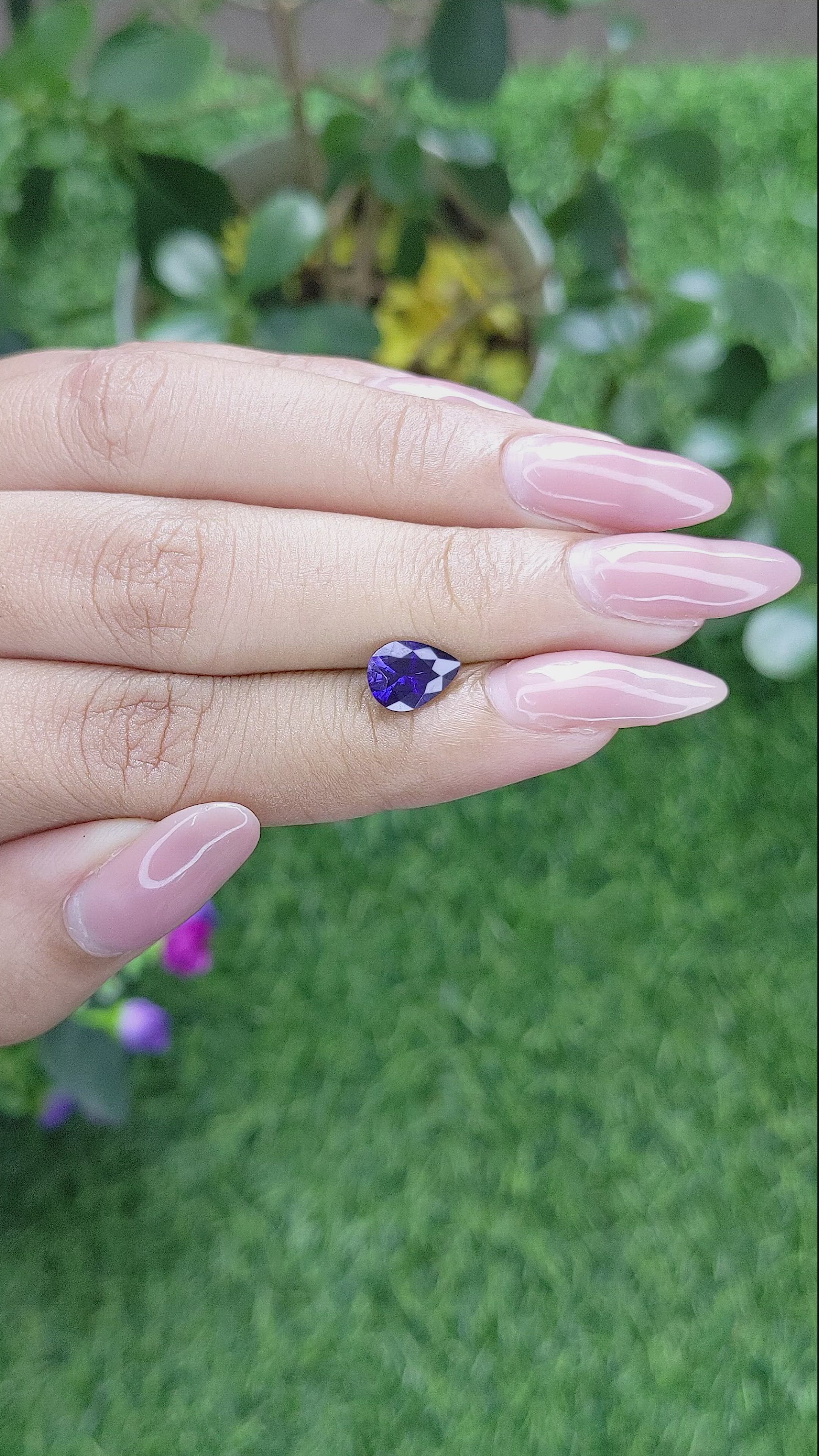 1.51 Ct. Color Change Sapphire from Tanzania Size Video