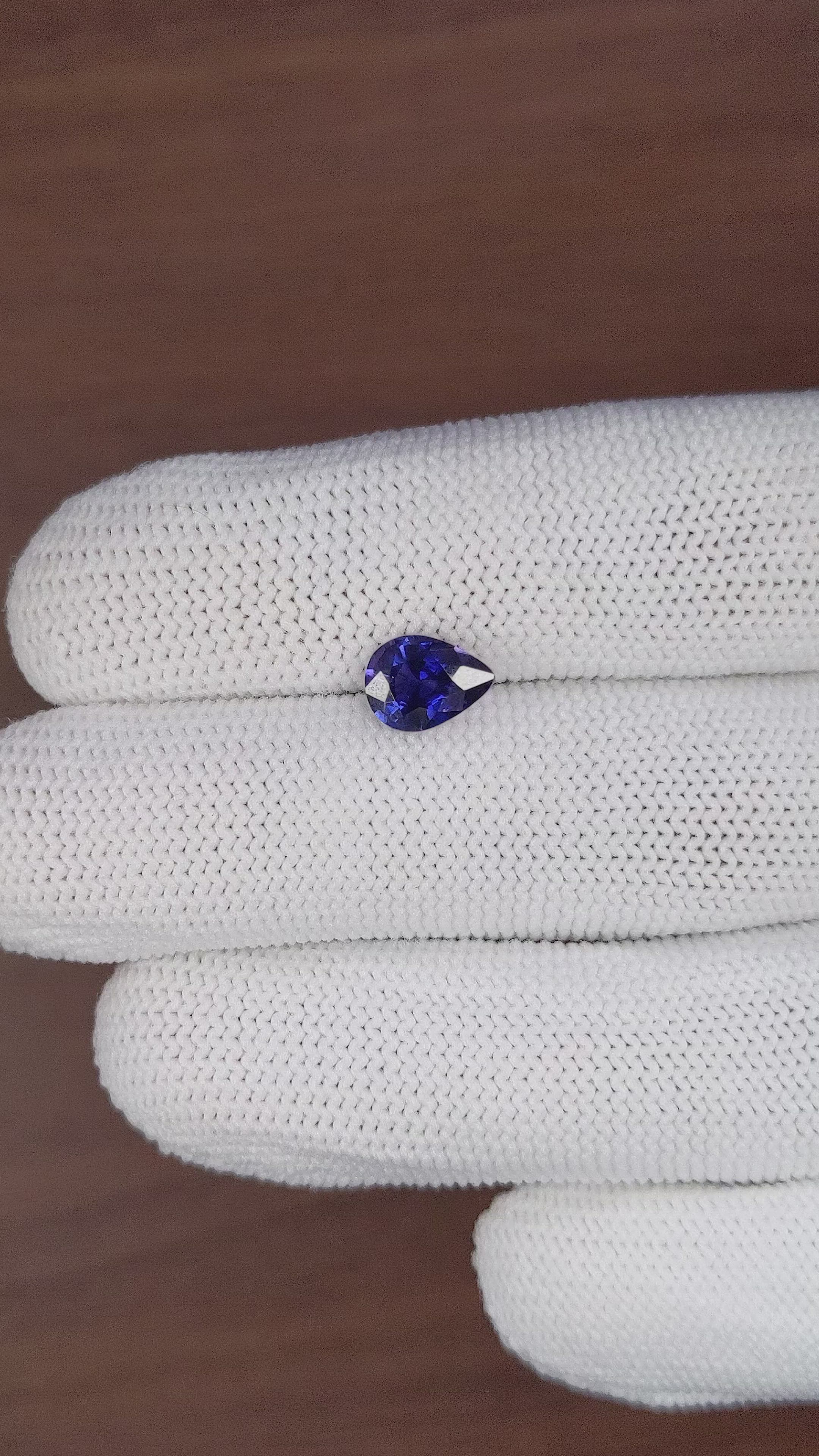 1.51 Ct. Color Change Sapphire from Tanzania Size Video