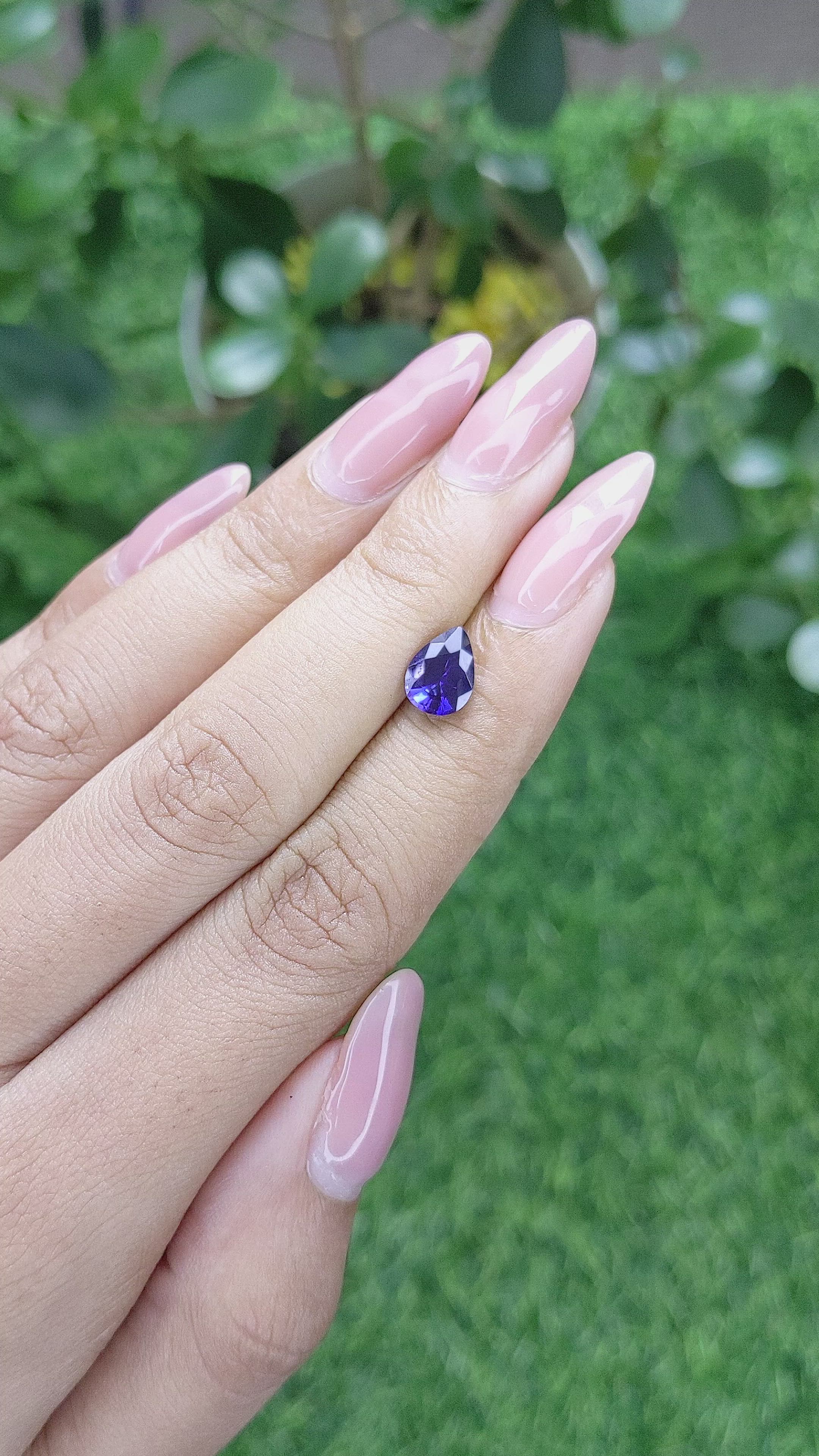 1.51 Ct. Color Change Sapphire from Tanzania Size Video