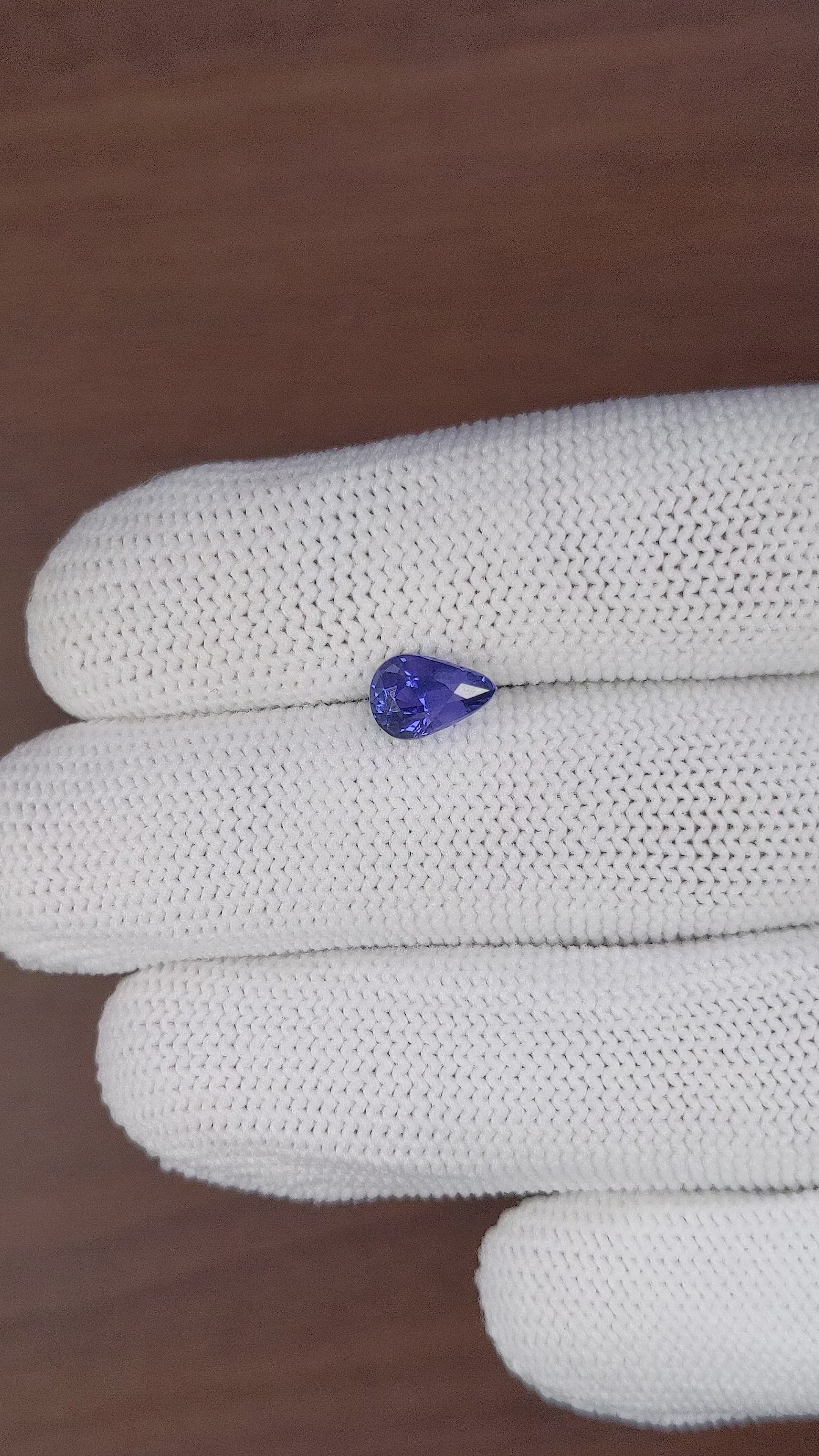 1.56 Ct. Color Change Sapphire from Tanzania Size Video