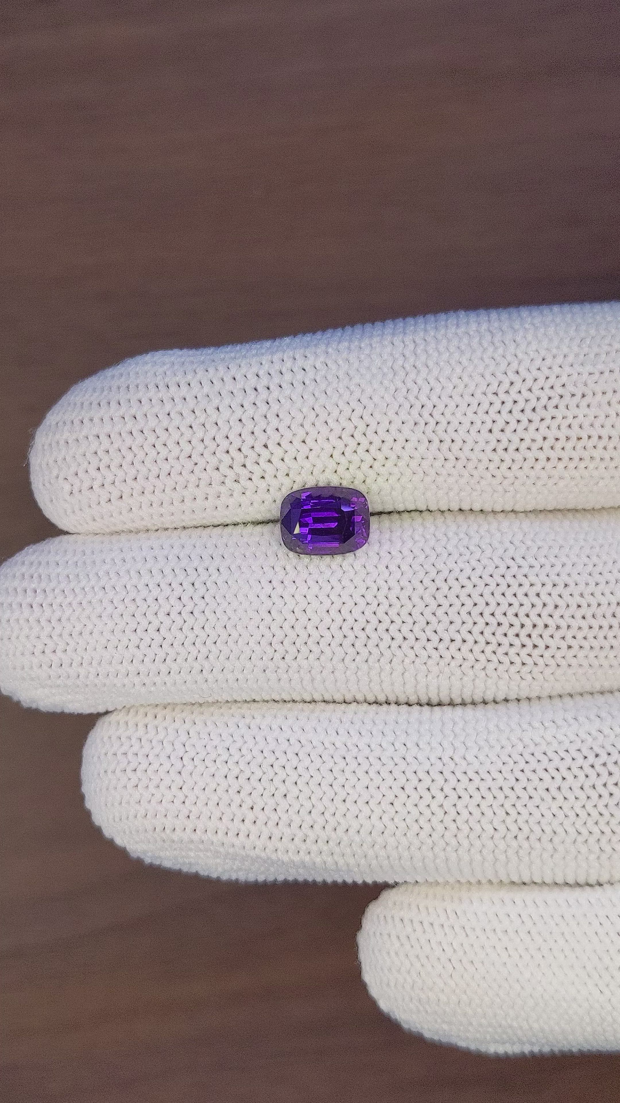 2.59 Ct. Color Change Sapphire from Tanzania Size Video