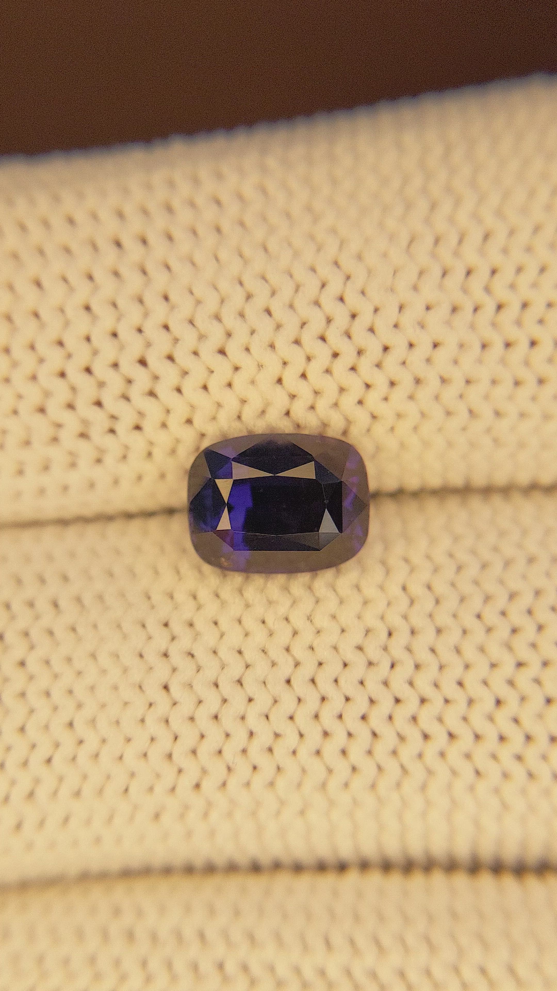 2.59 Ct. Color Change Sapphire from Tanzania Size Video