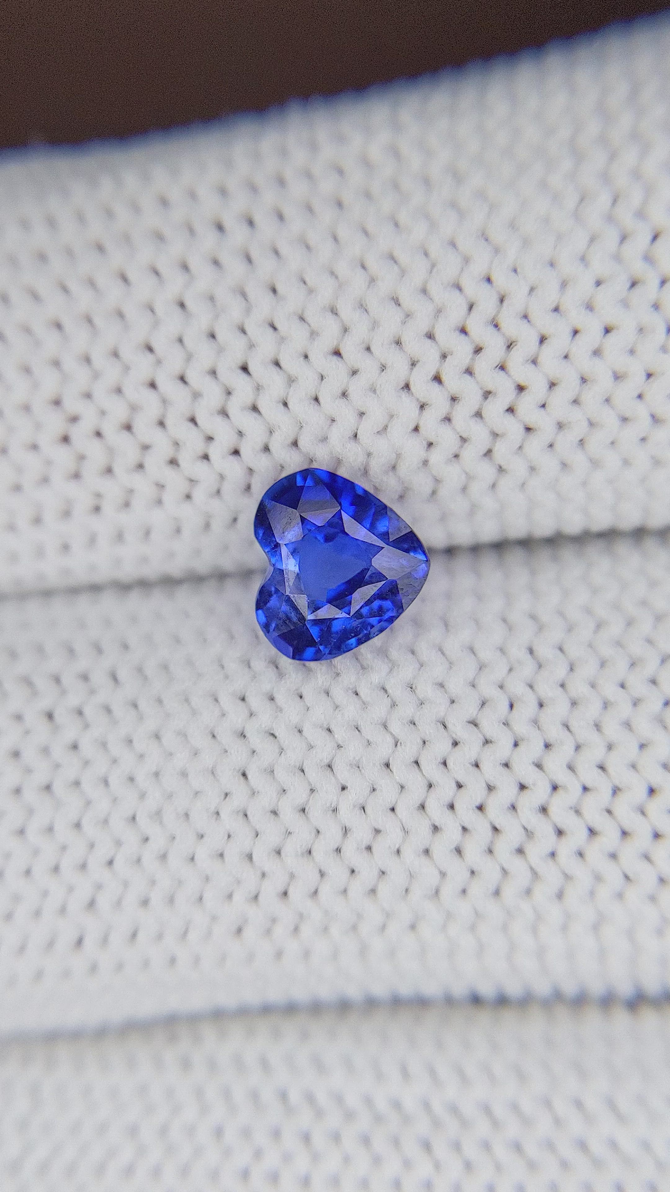 1.41 Ct. Blue Sapphire from Tanzania Size Video